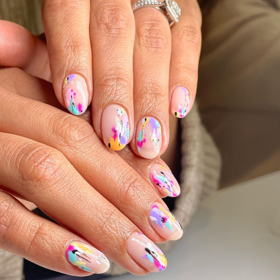 Colorful Artistic Nails