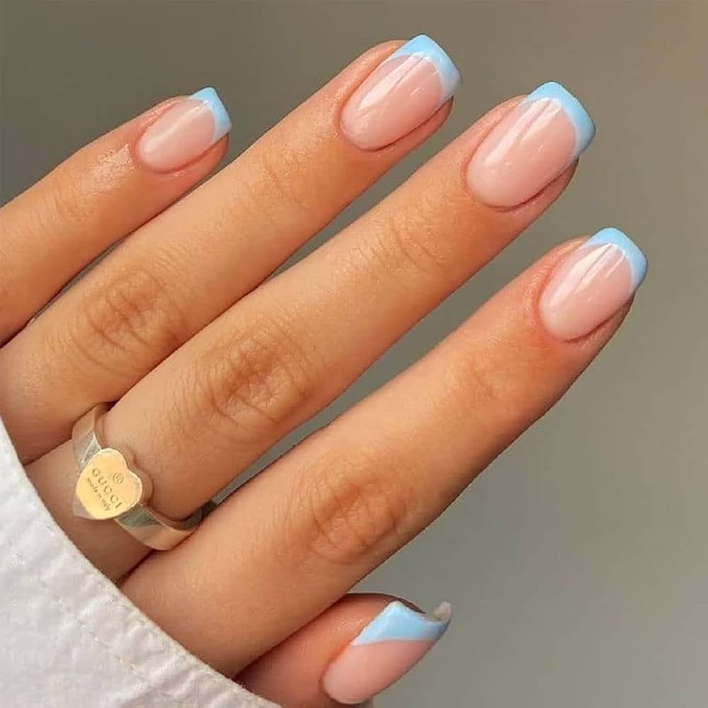 Elegant French Tip Nails