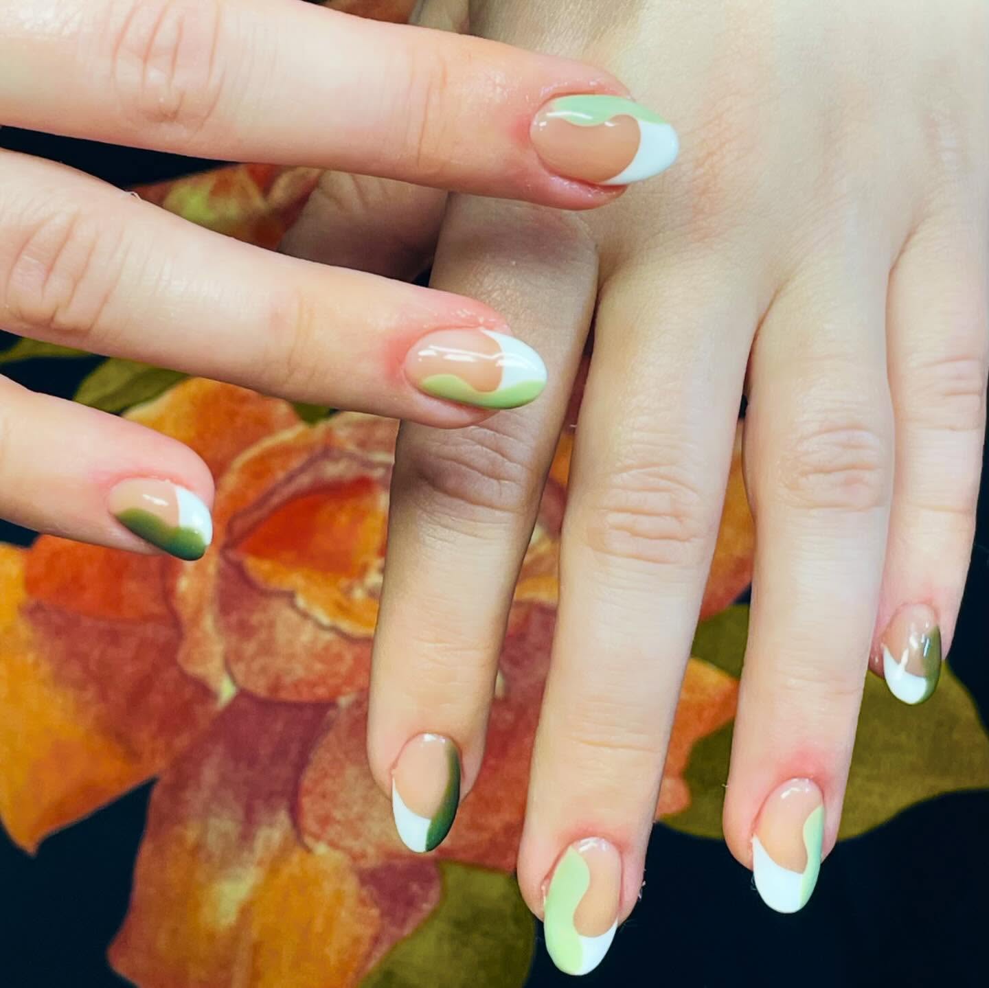 Stylish Abstract Nail Art