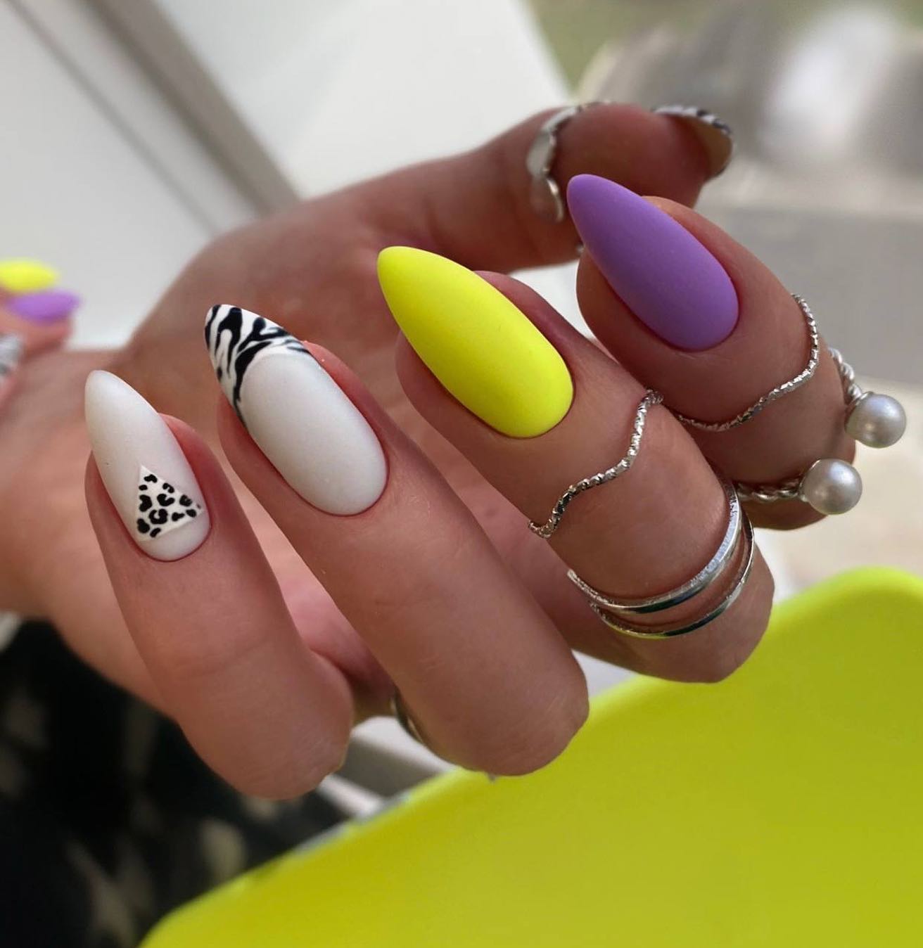 Vibrant and Stylish Nail Art