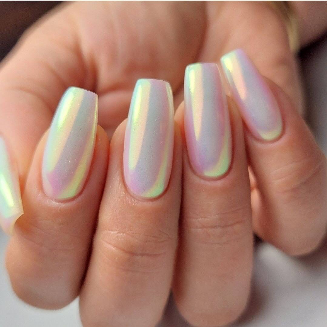 Iridescent Nail Art