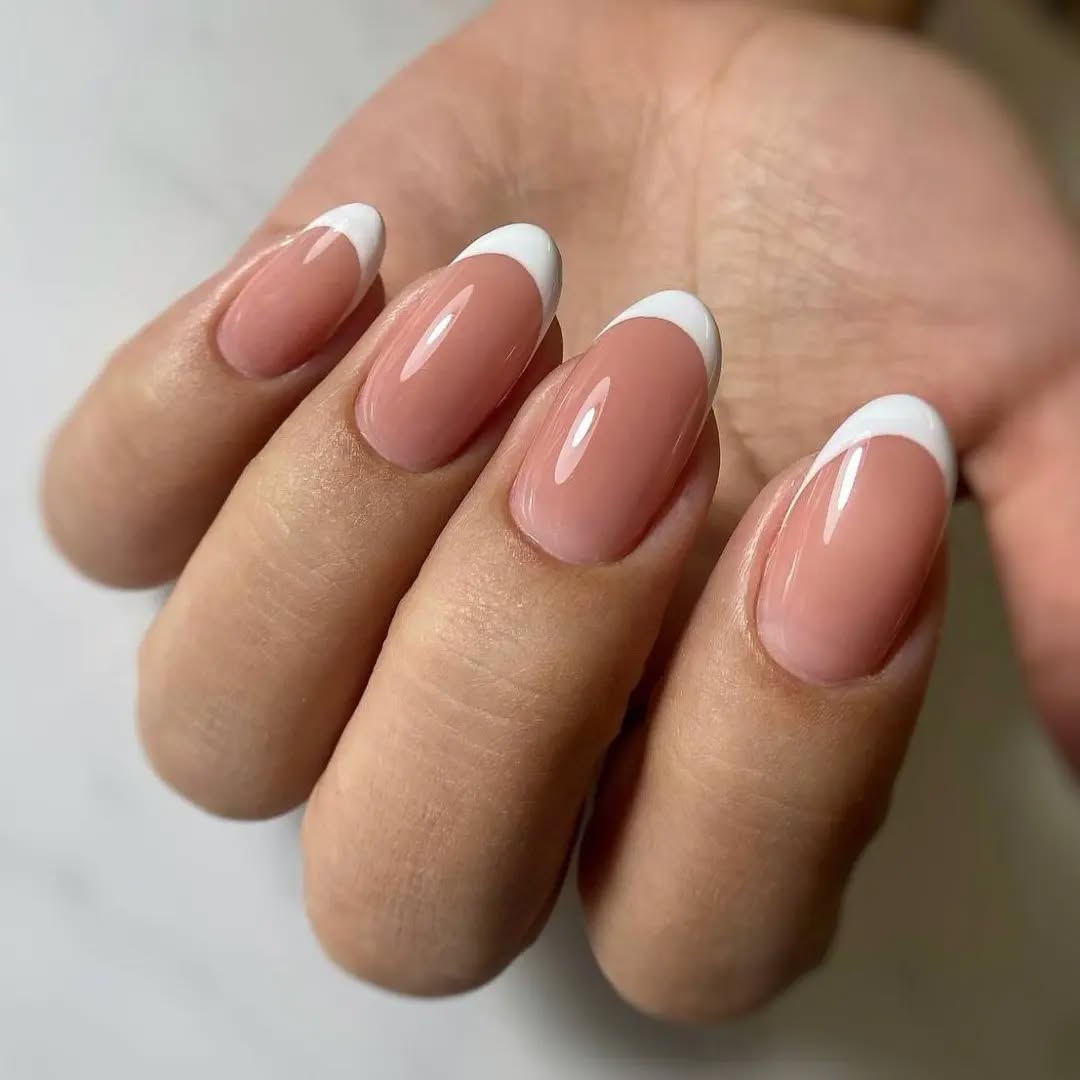 Elegant French Tip Nails