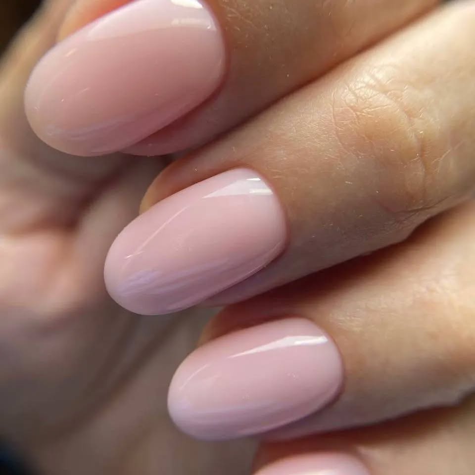 Elegant Nude Pink Nails