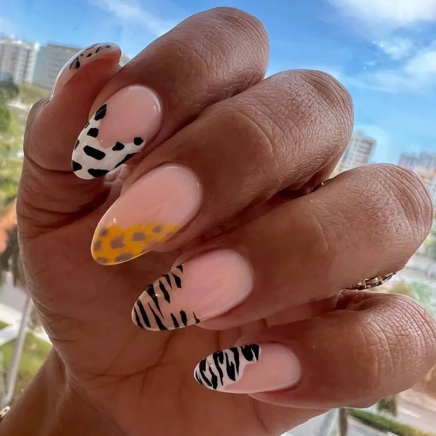 Stylish Animal Print Nails