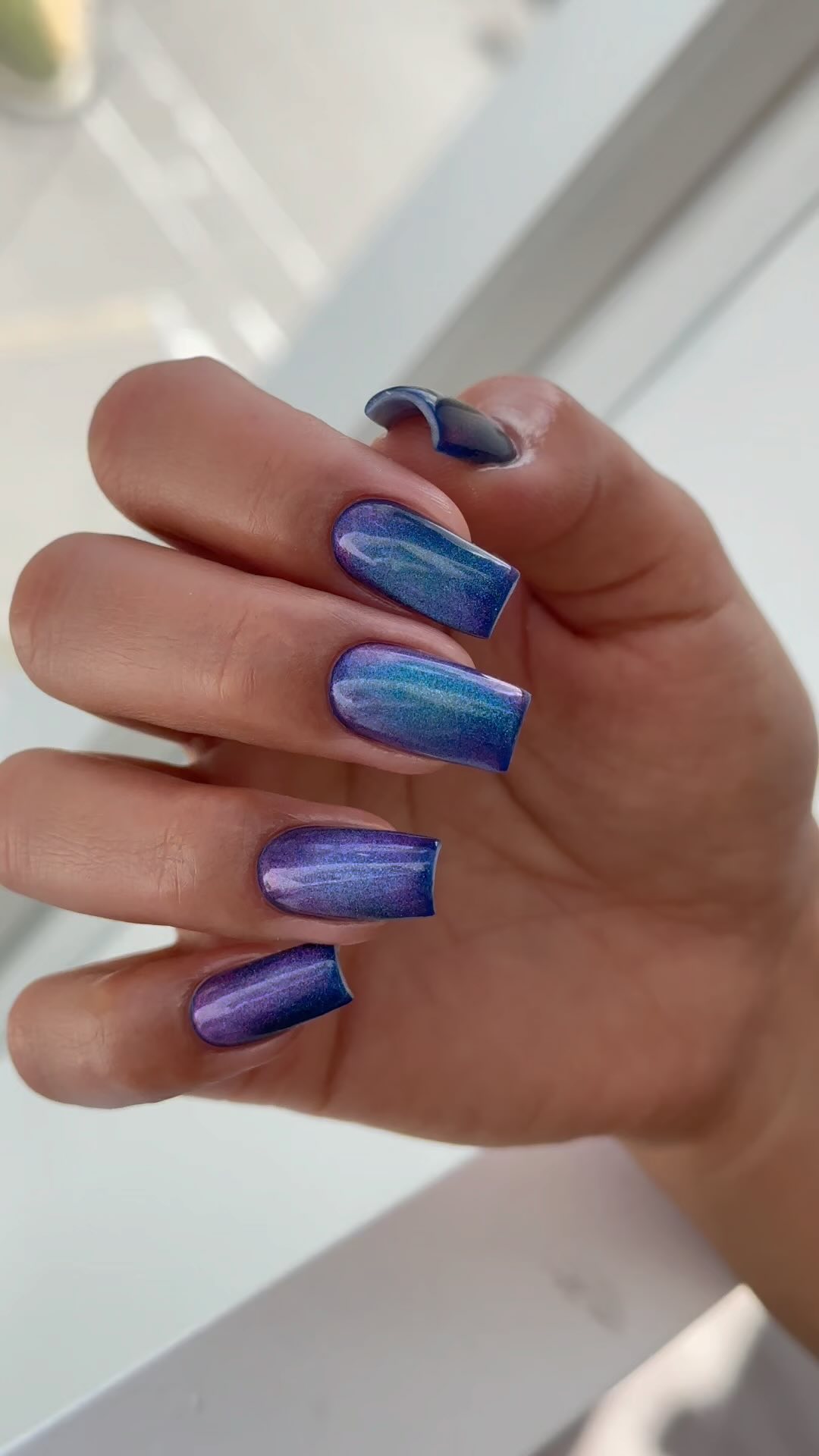 Stylish Gradient Nails
