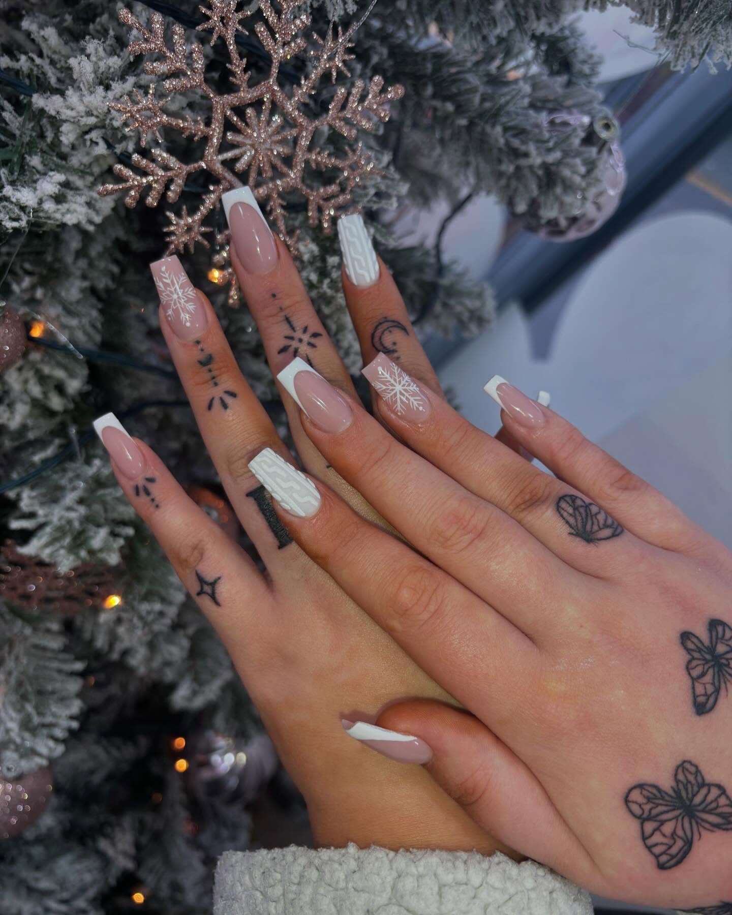 Elegant Holiday Nails