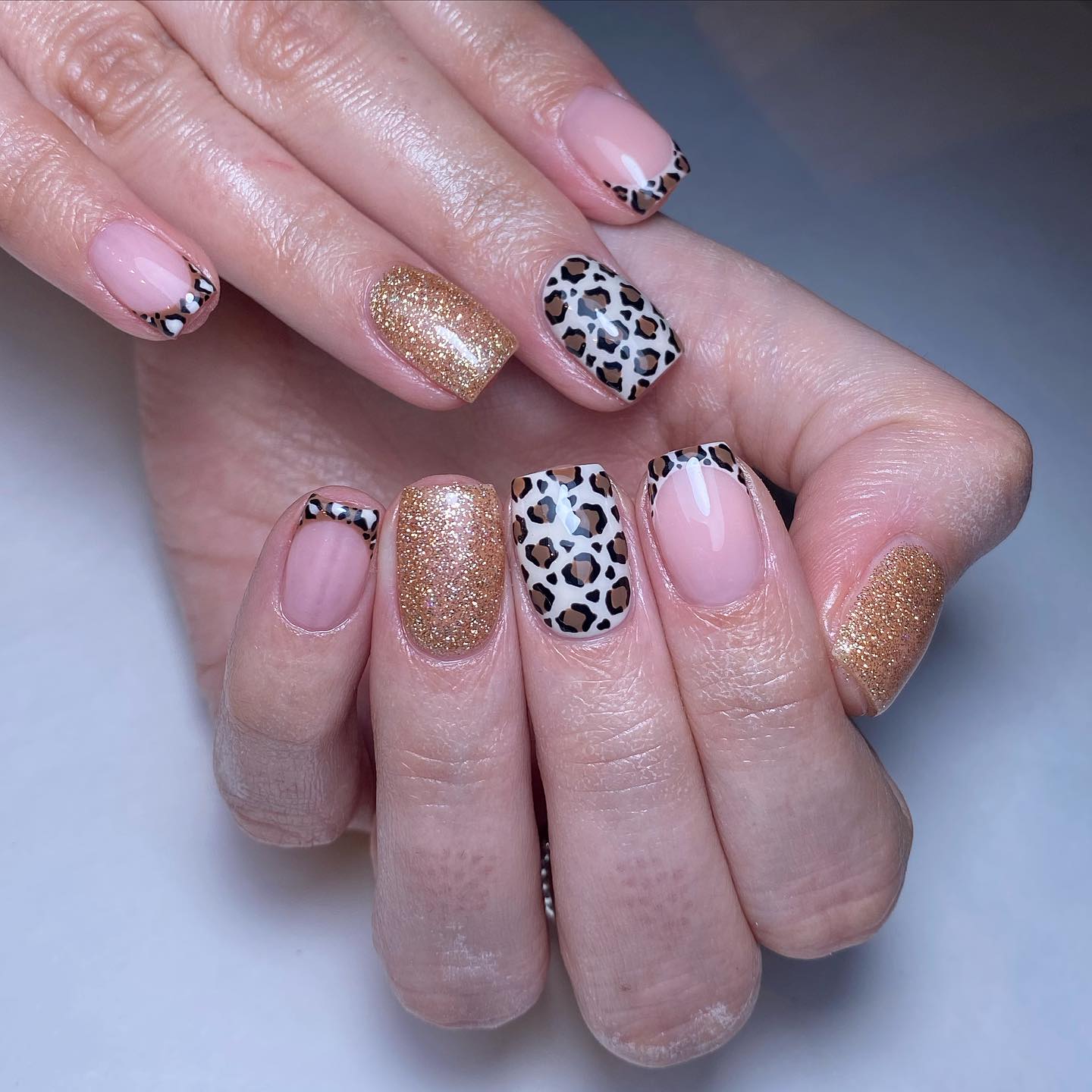 Elegant Animal Print Nails