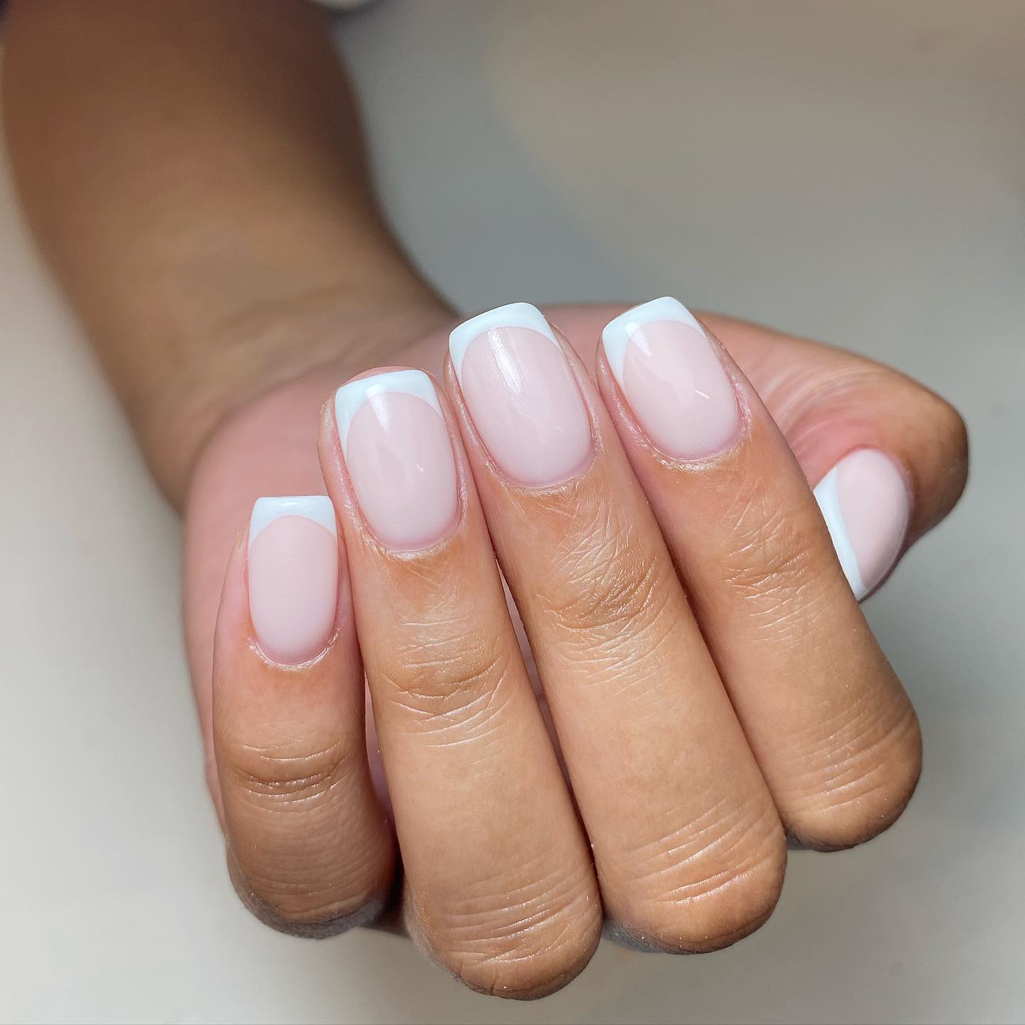 Elegant French Tip Nails