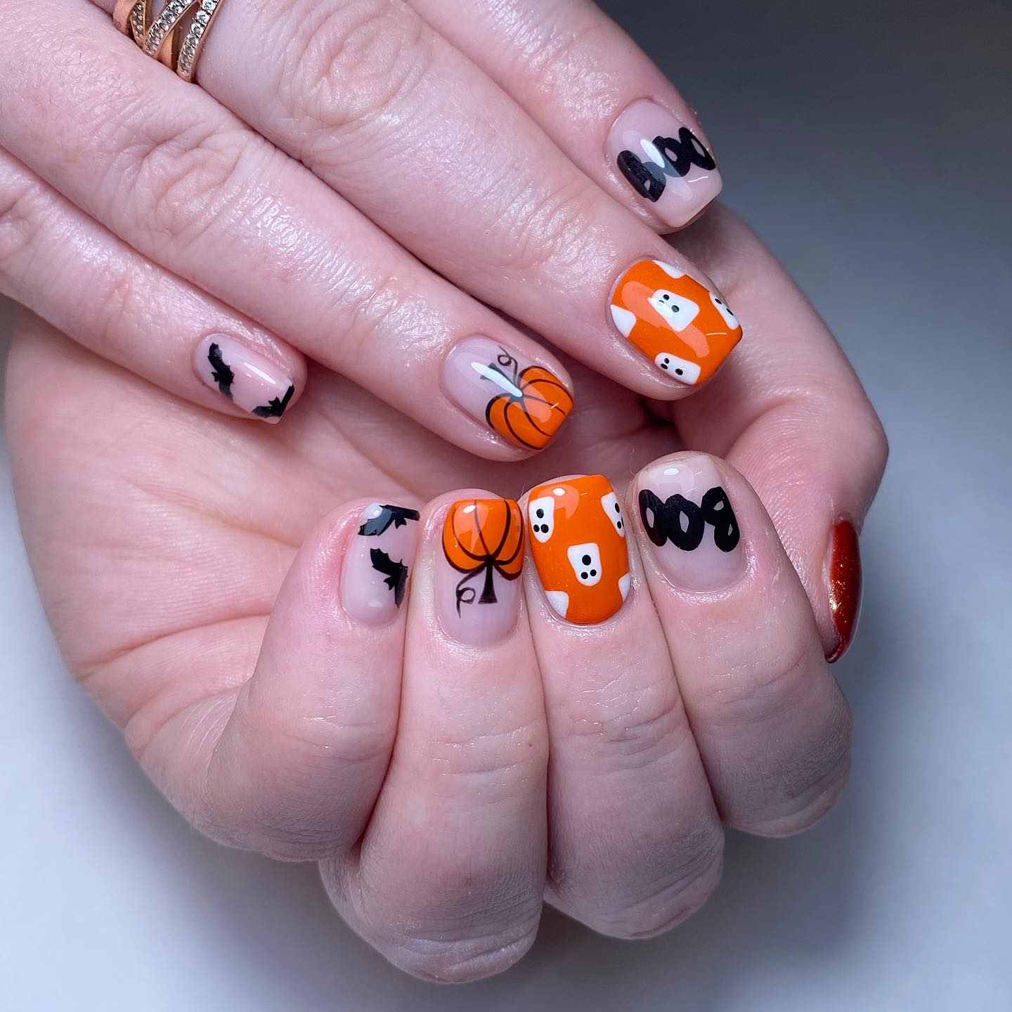 Halloween Themed Nails