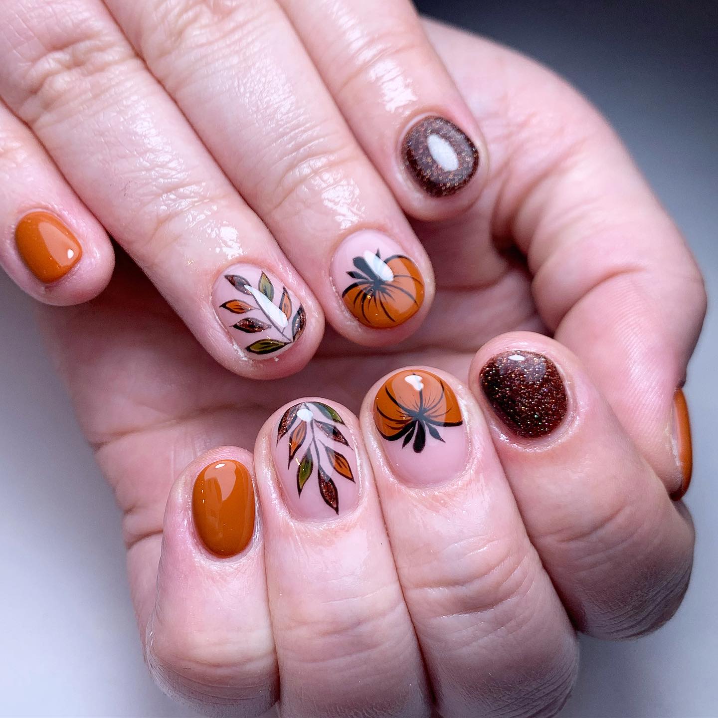 Fall Inspired Nail Art