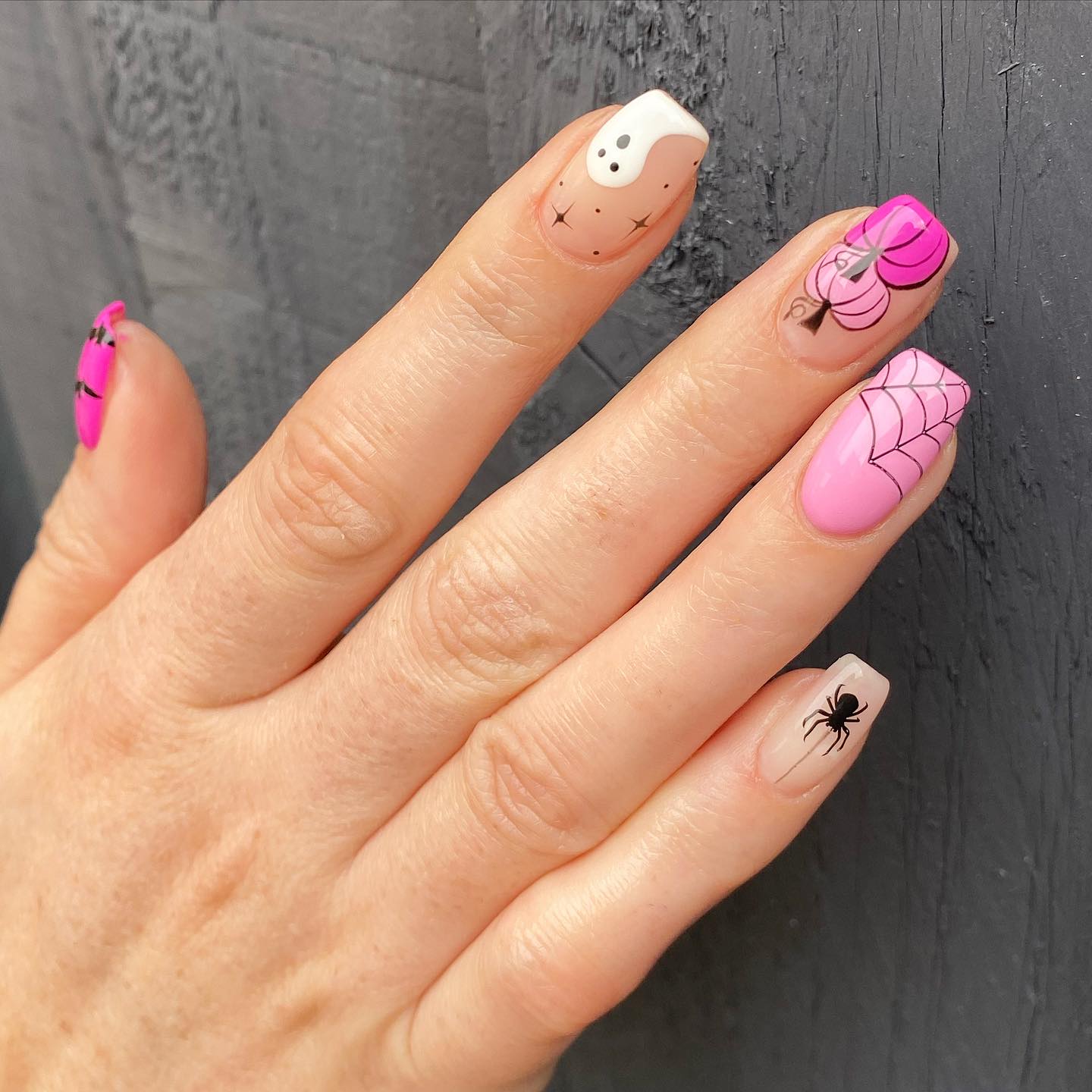 Halloween Themed Nails