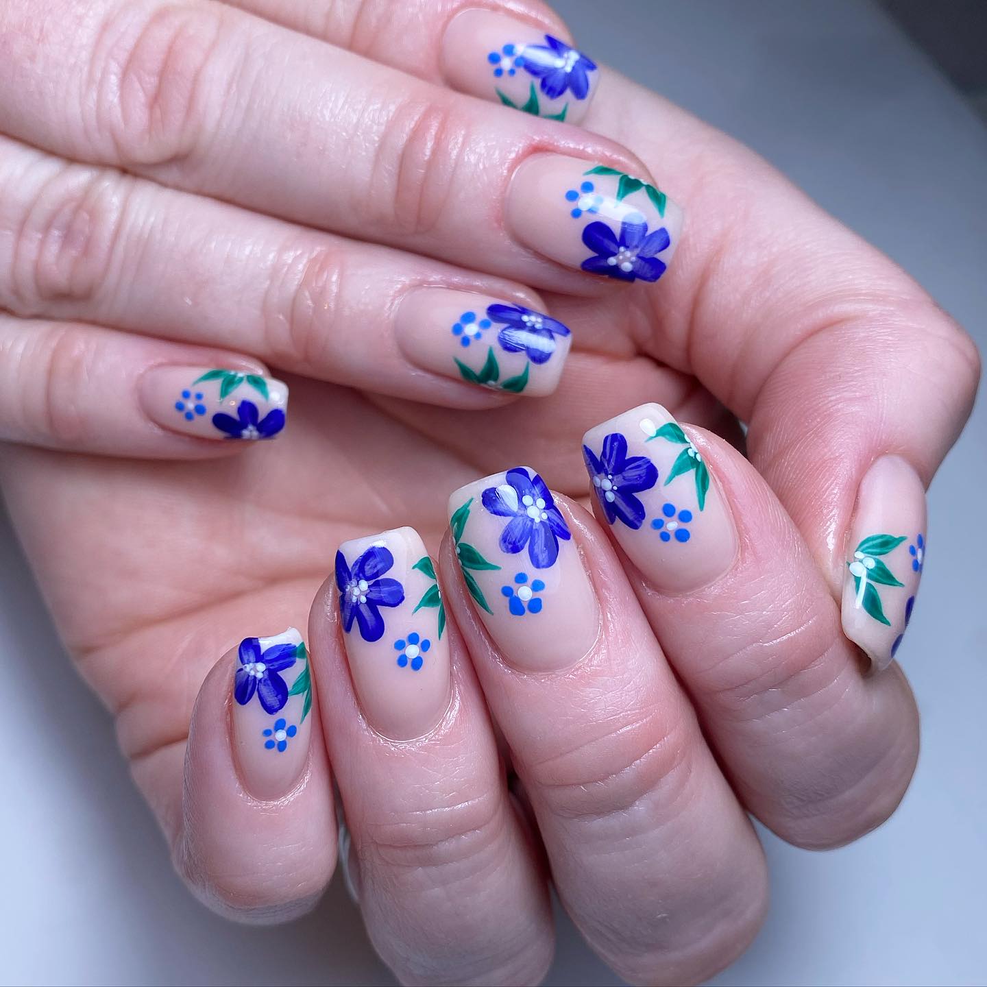 Floral Nail Art
