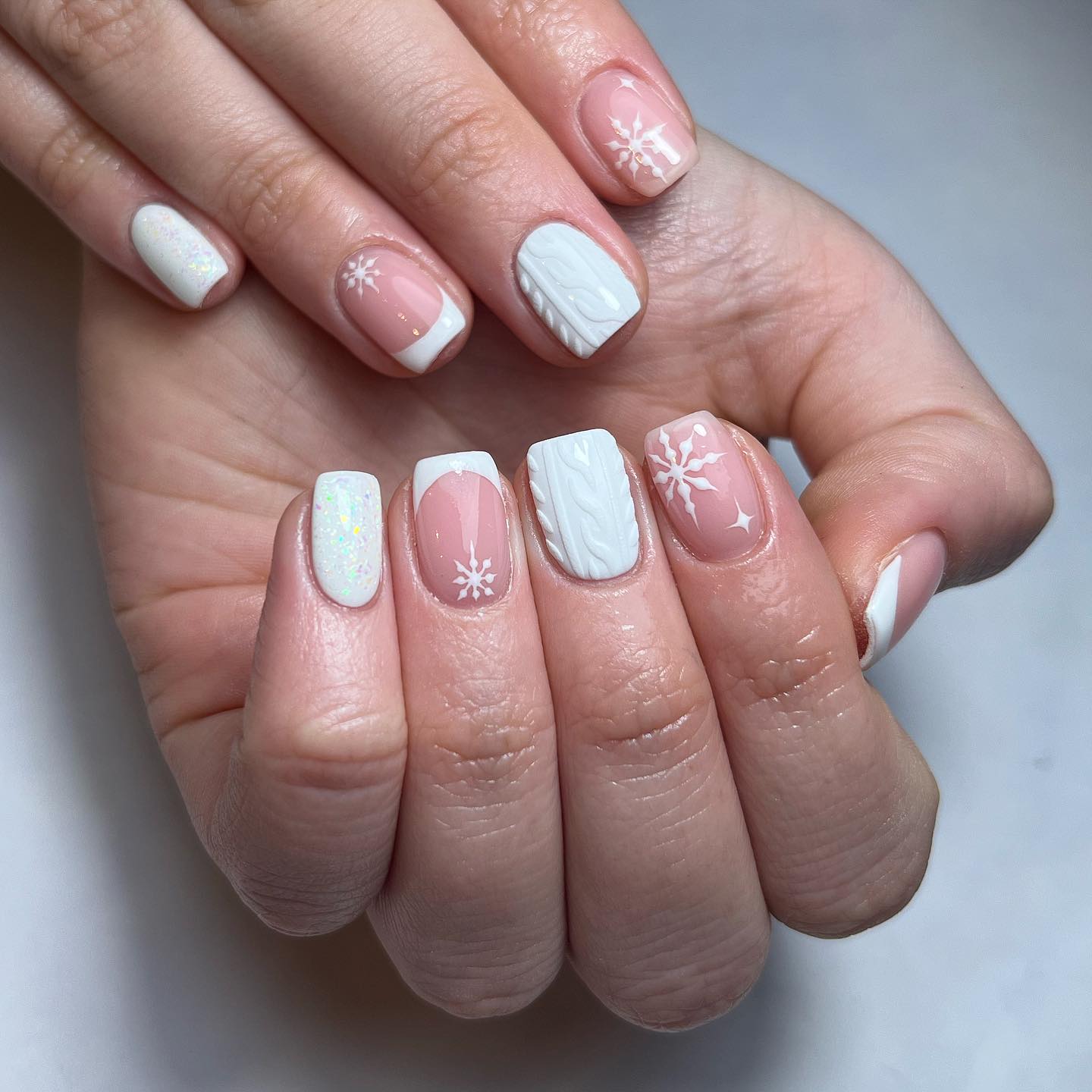 Winter Themed Nails