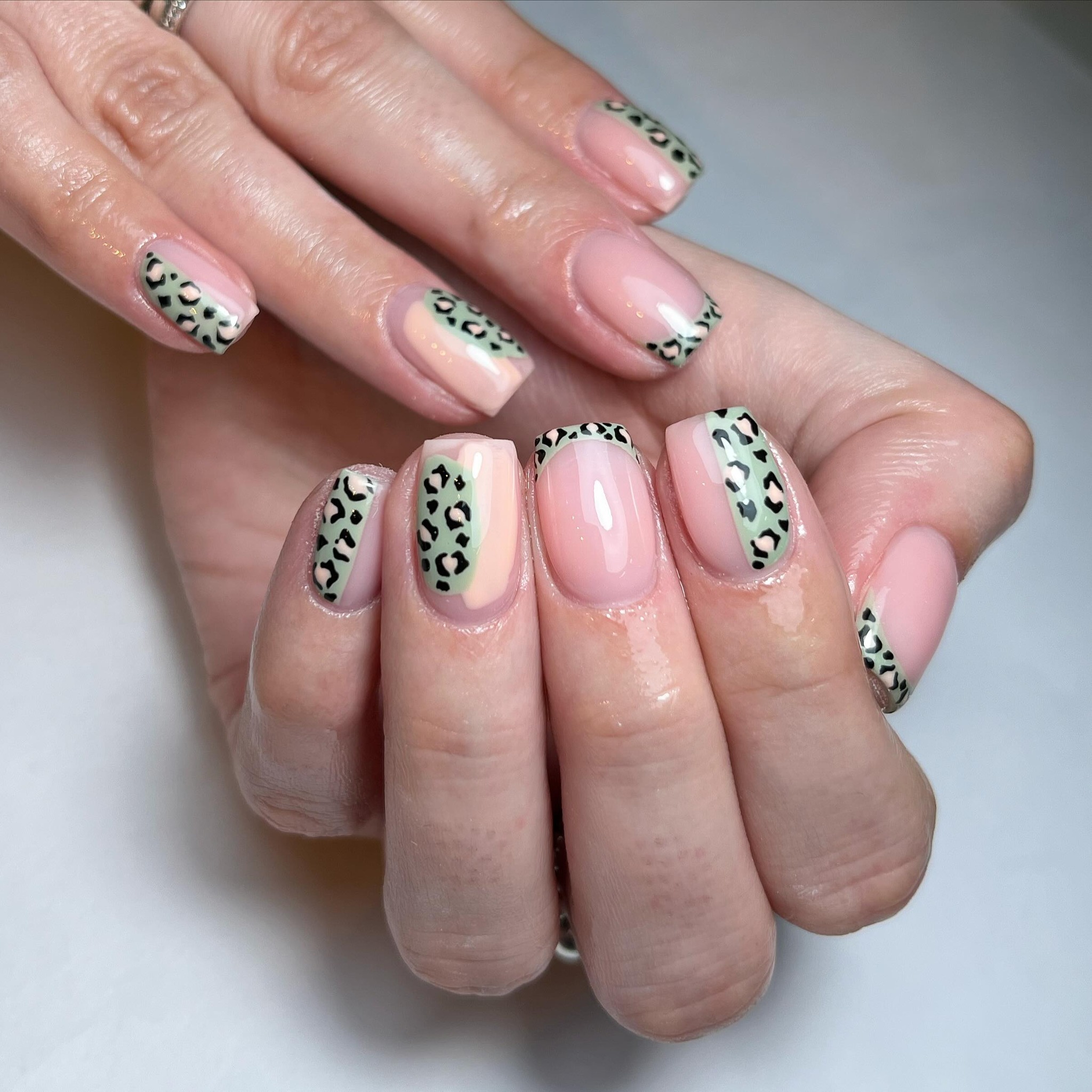 Elegant Animal Print Nails