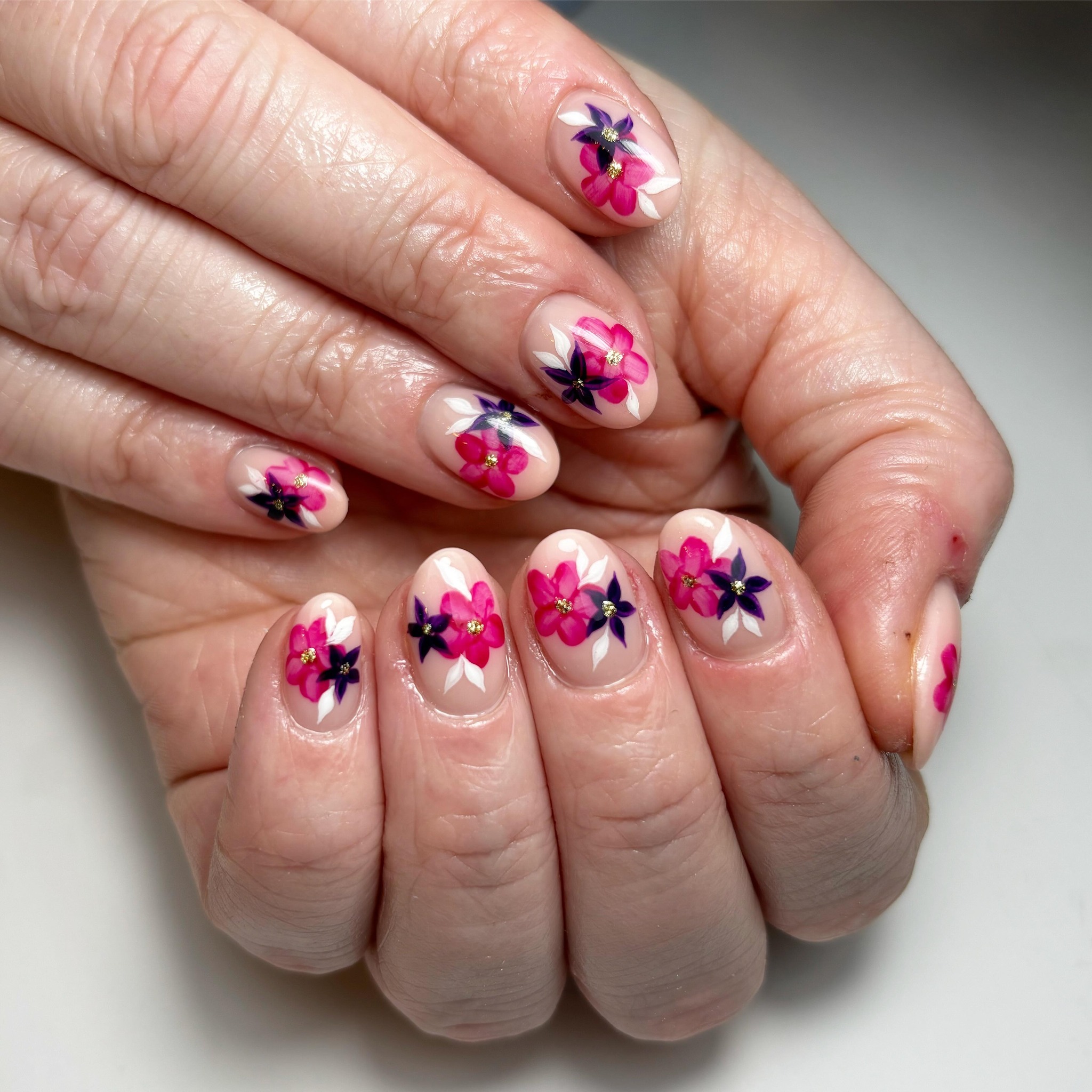 Floral Nail Art