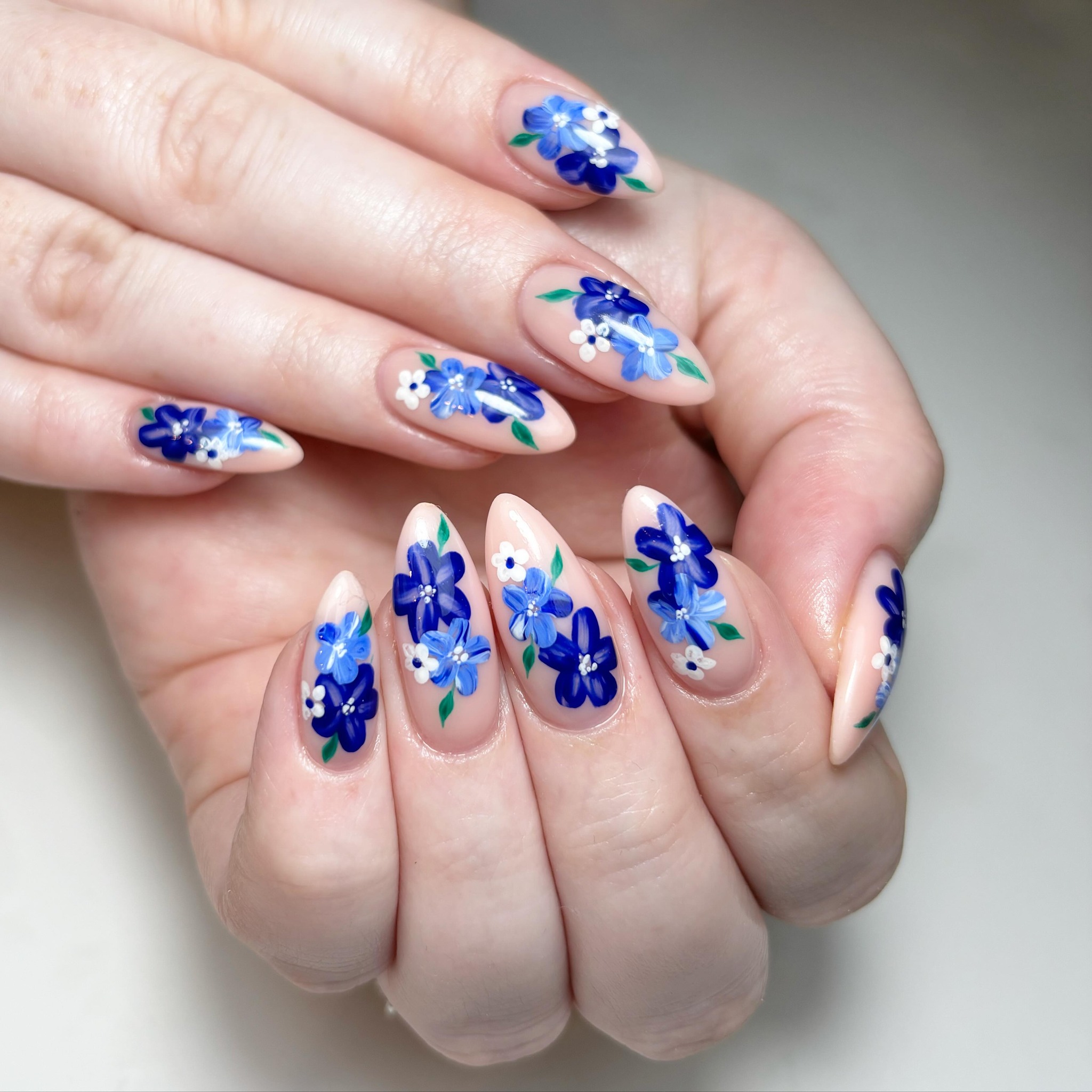 Floral Nail Art Design