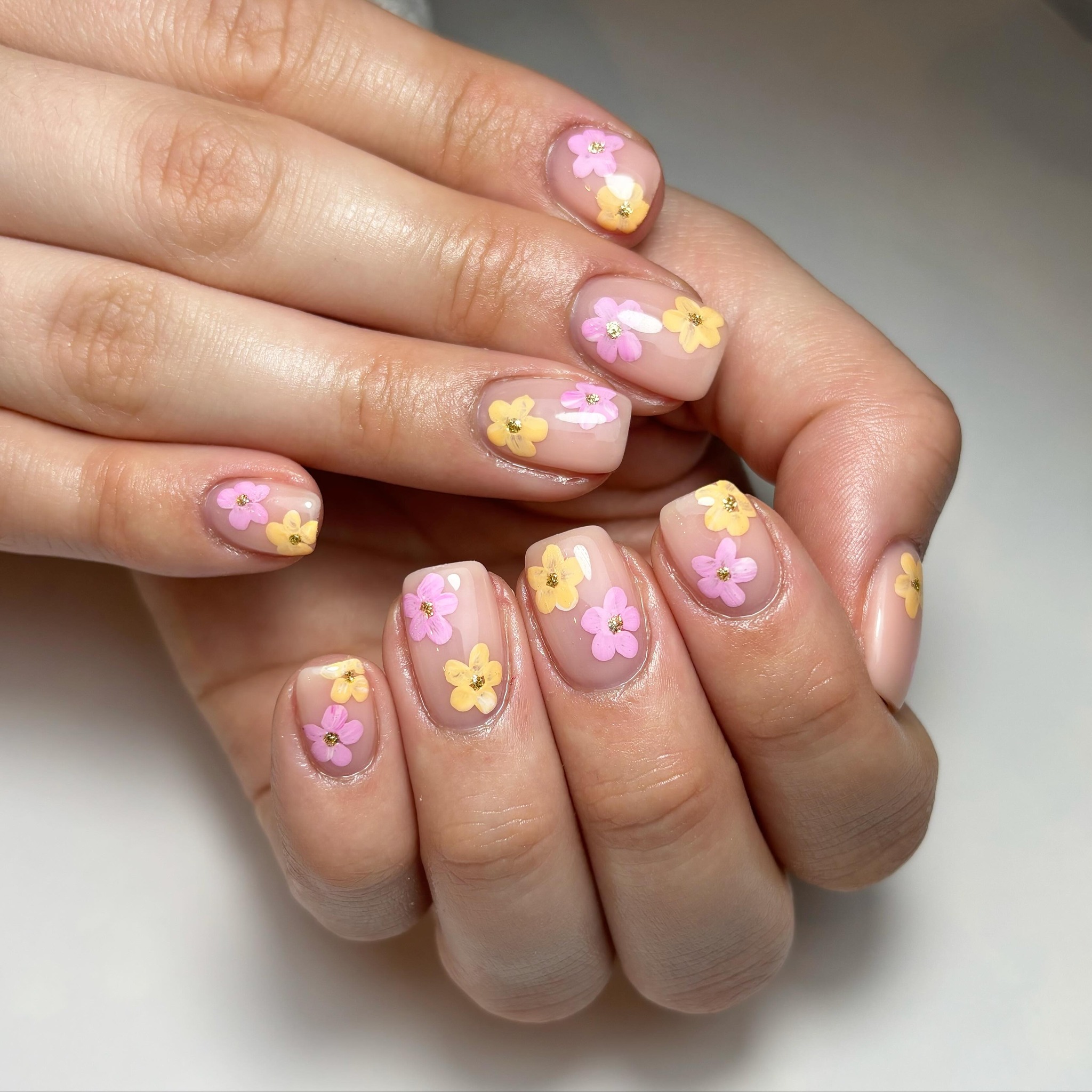Floral Nail Art