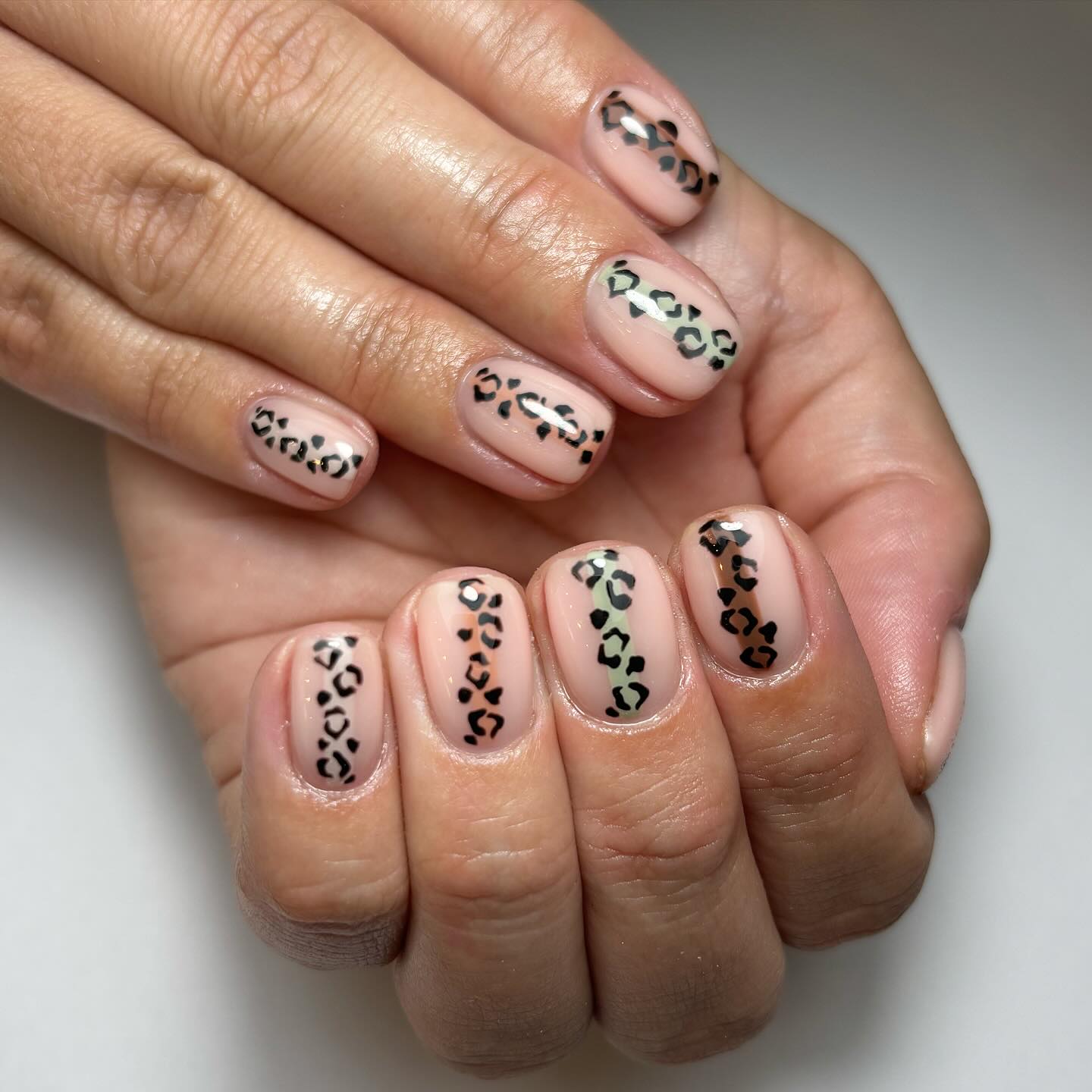 Leopard Print Nails