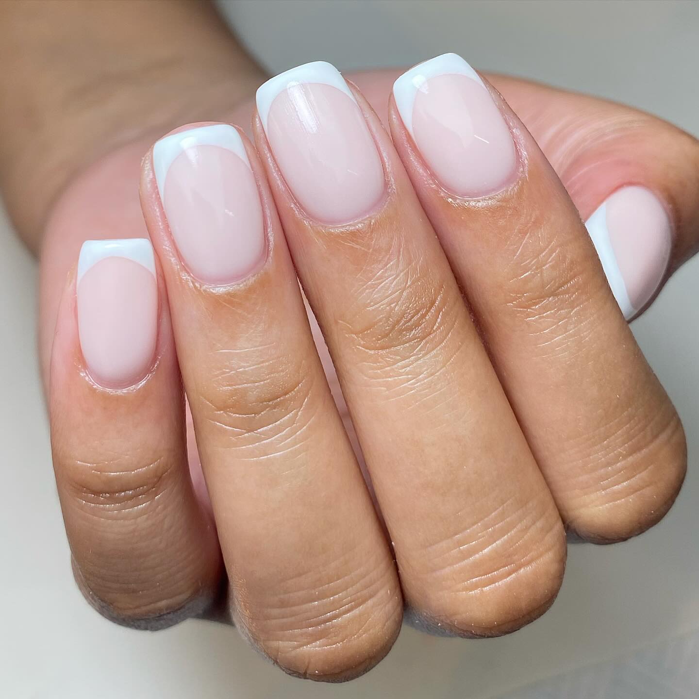 Elegant French Tip Nails