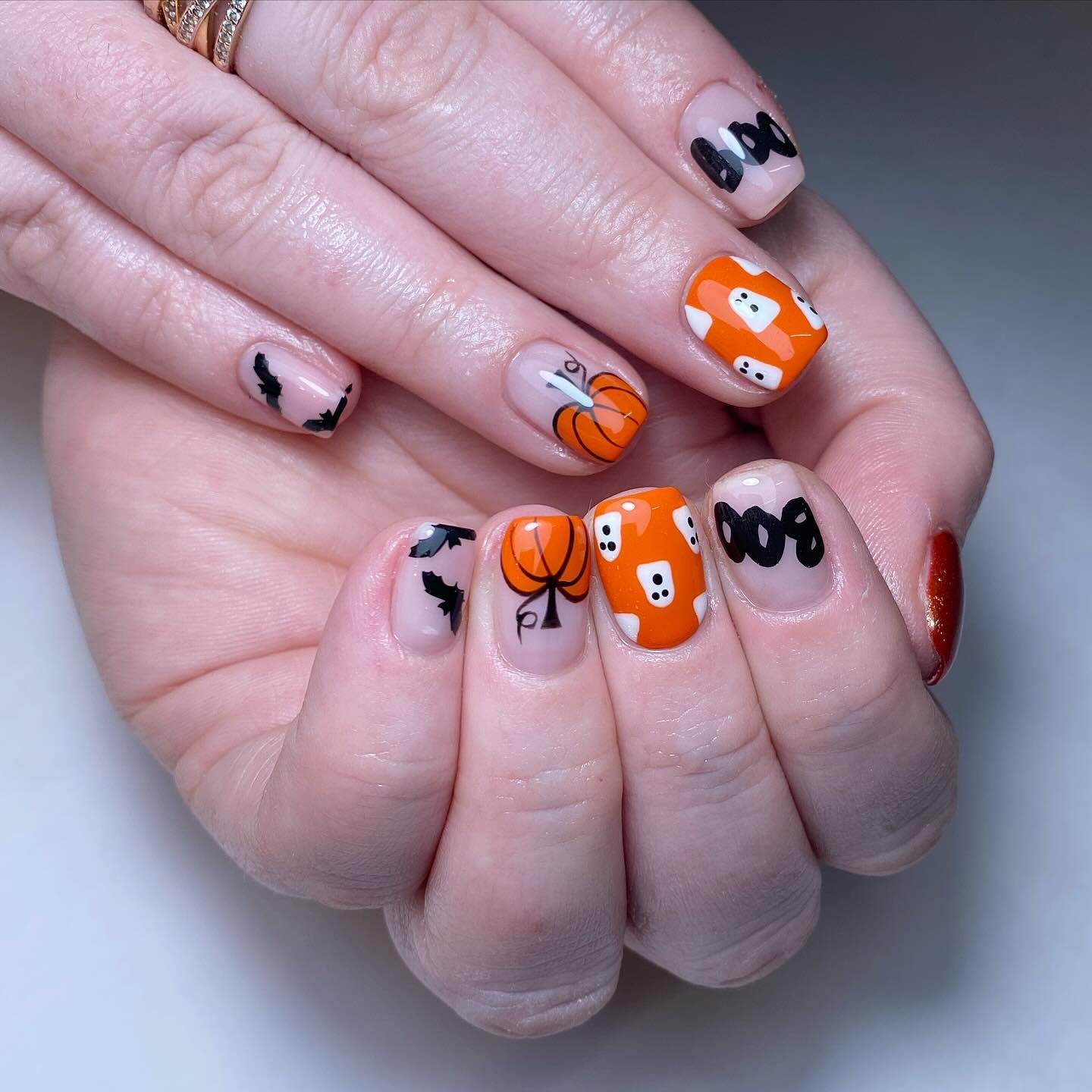 Halloween Themed Nails