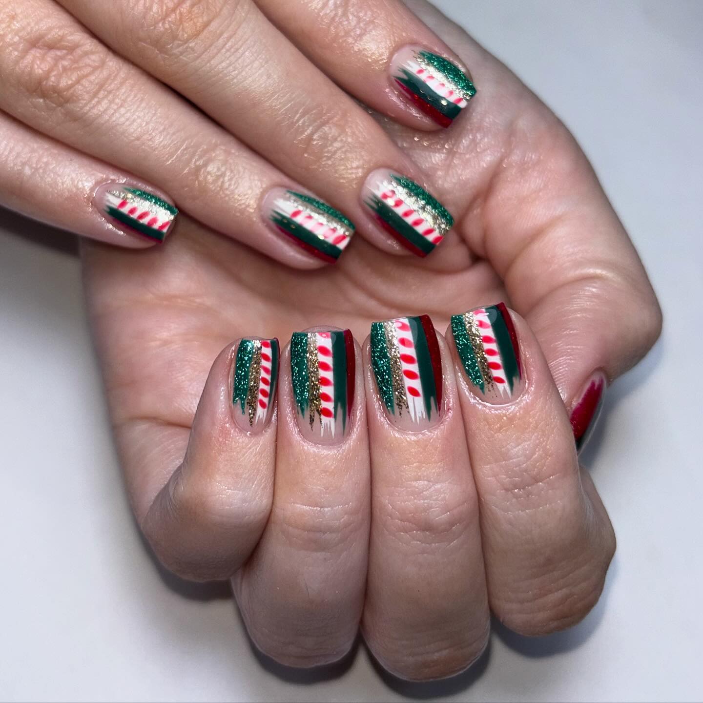 Festive Holiday Nail Art