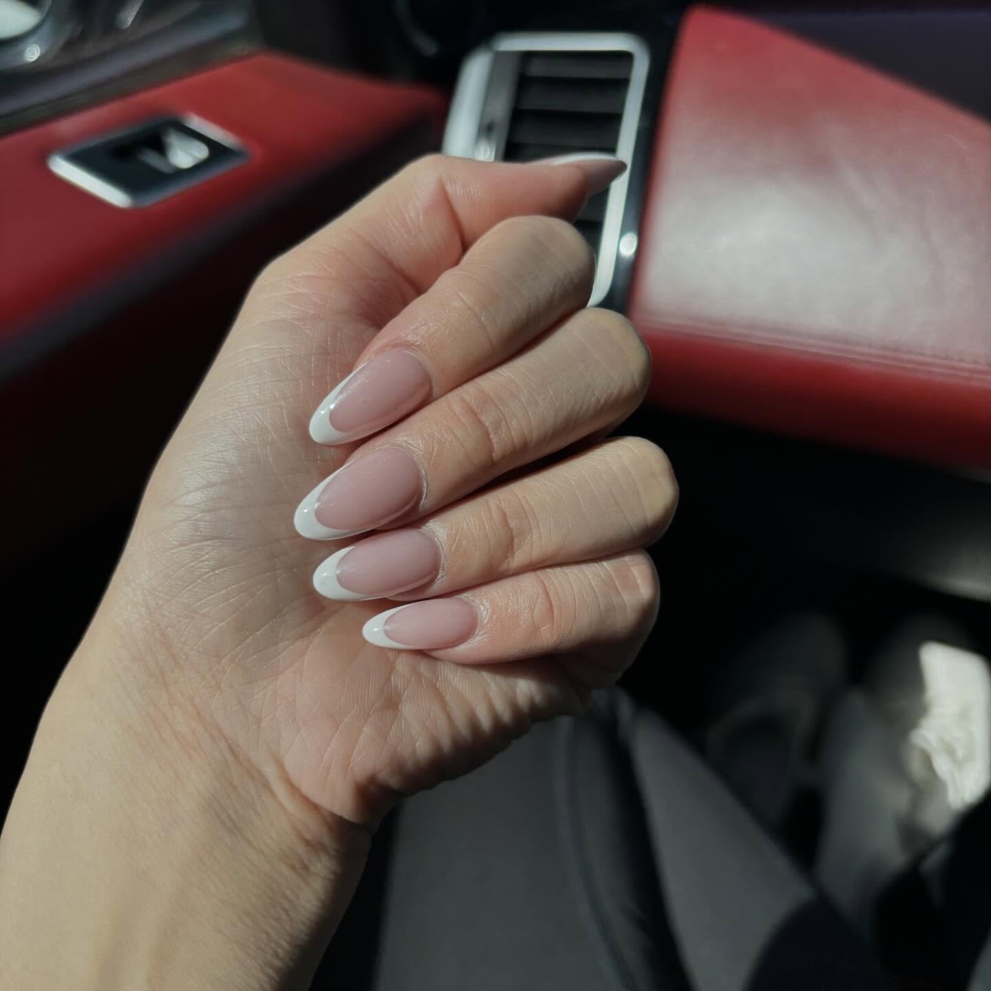 Elegant French Tip Nails