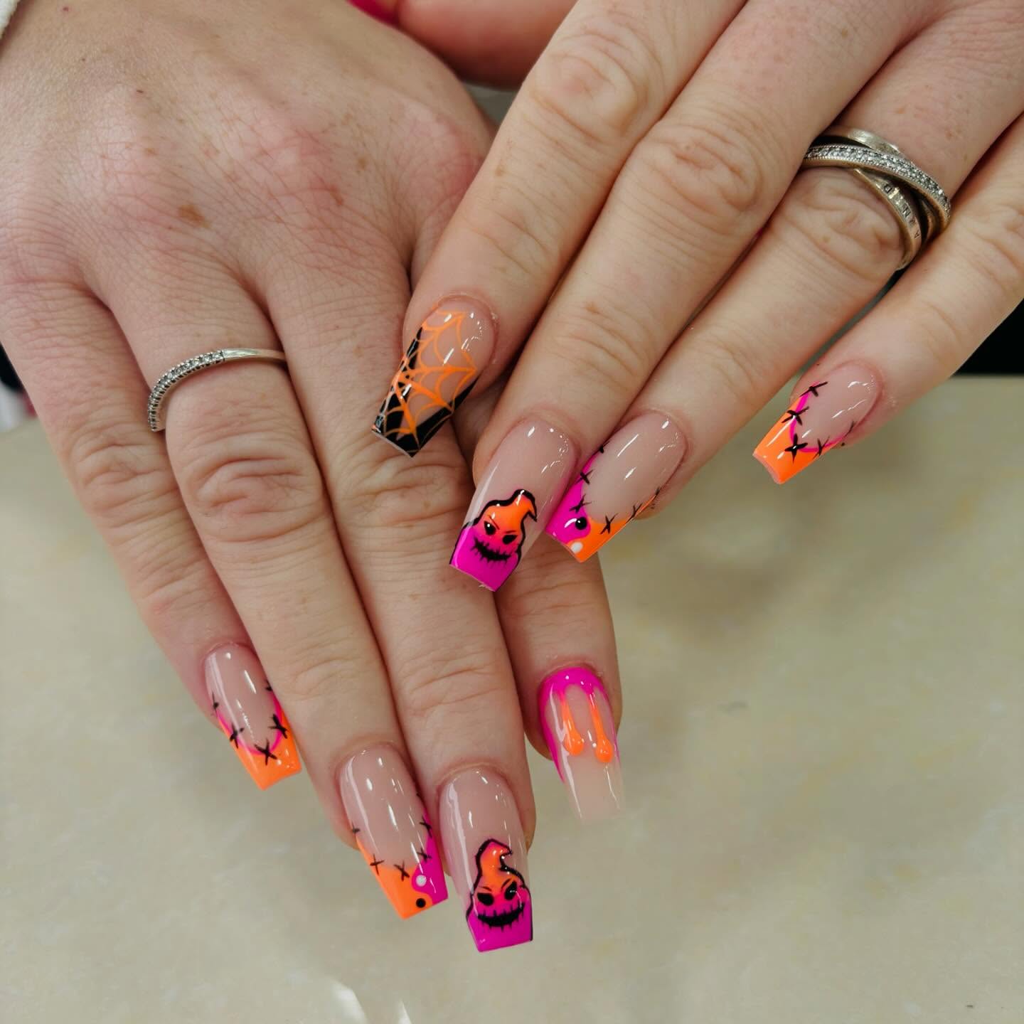 Halloween Themed Nails