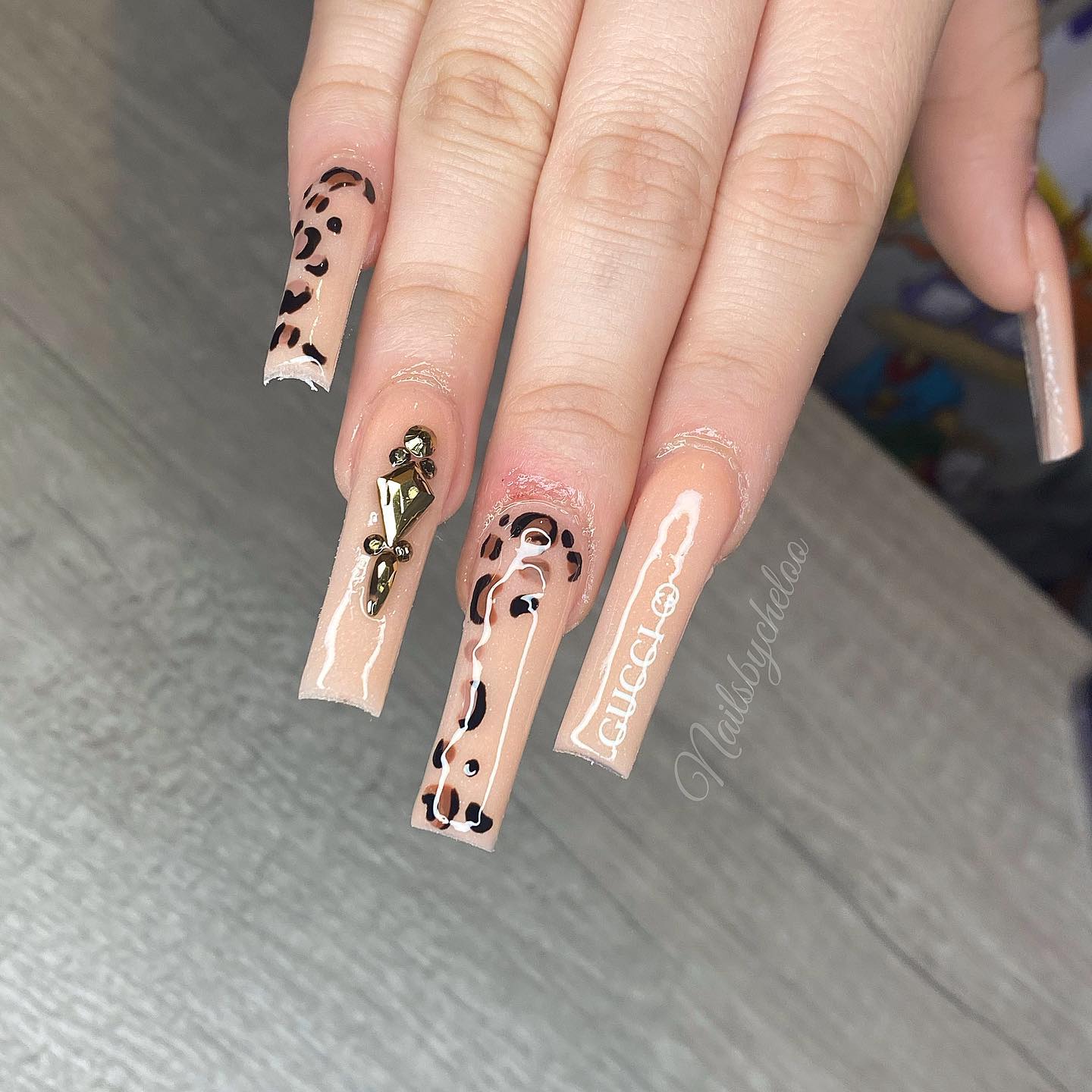 Stylish Animal Print Nails