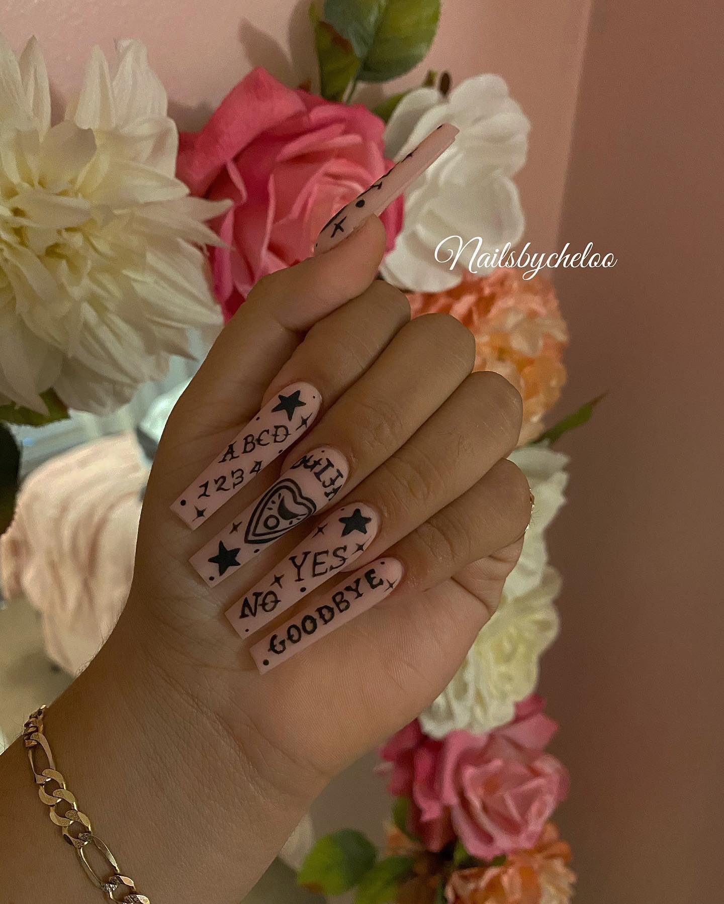 Artistic Nails with Bold Designs