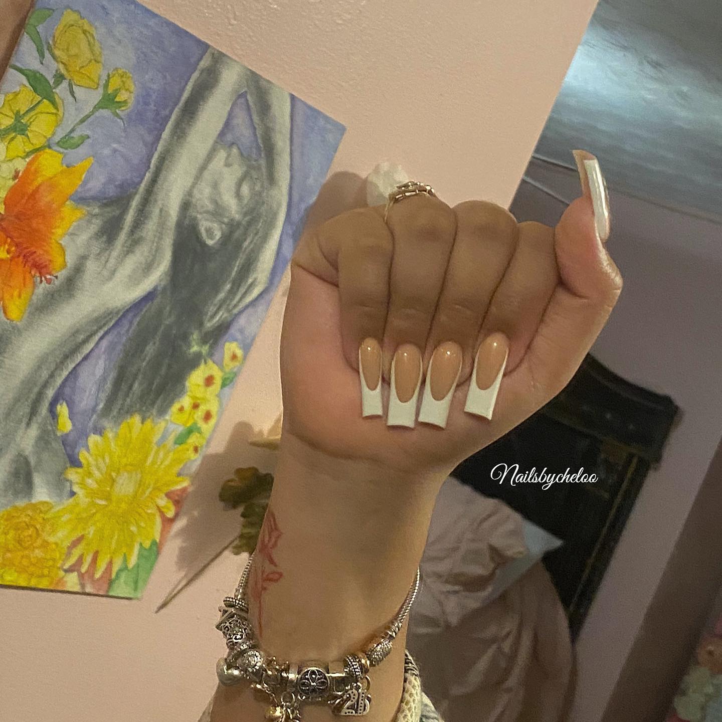 Elegant French Tip Nails