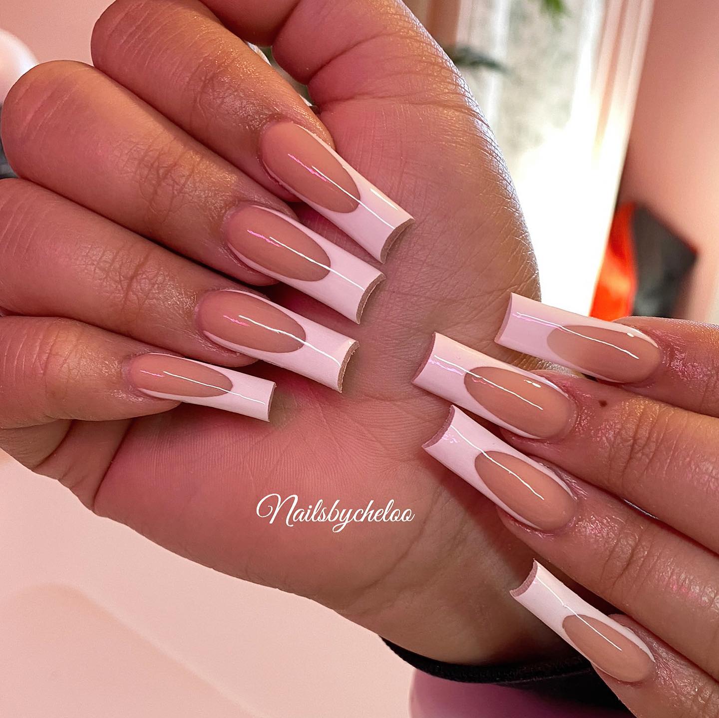 Stylish French Tip Nails