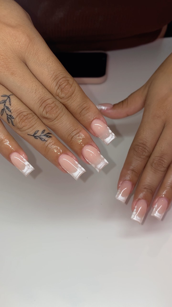 Stylish French Tip Nails