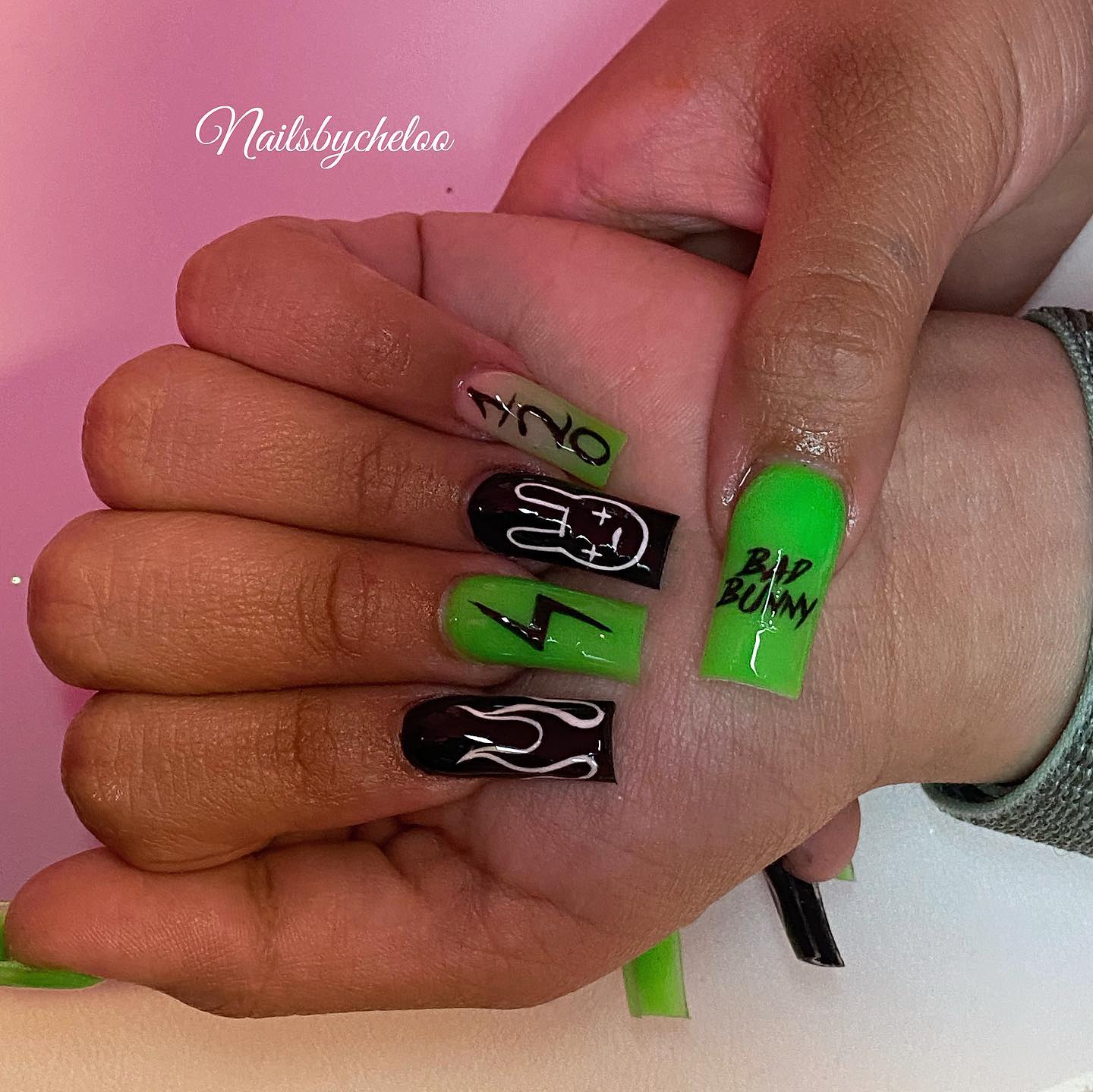 Vibrant Nail Art Design