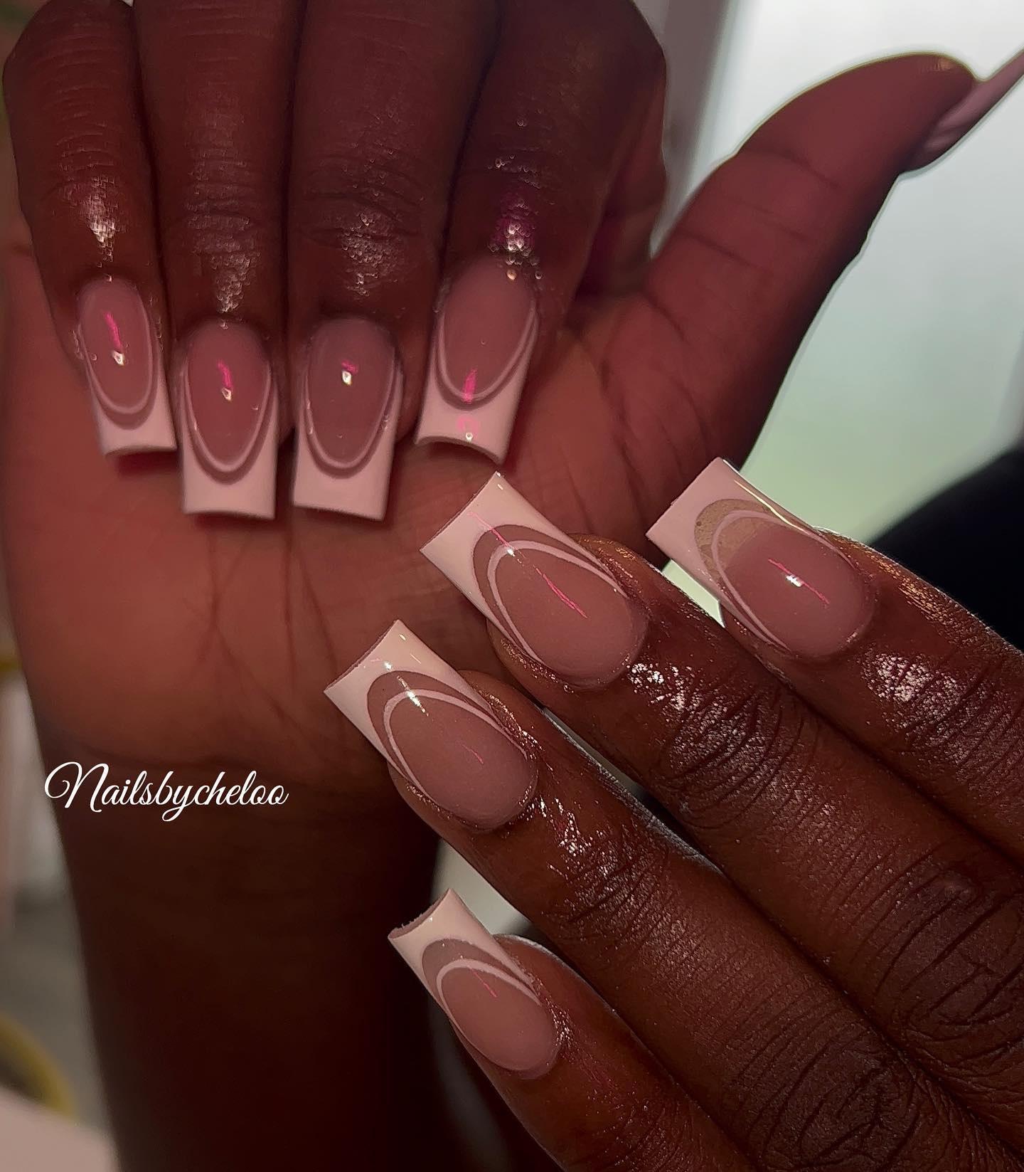 Stylish French Tip Nails