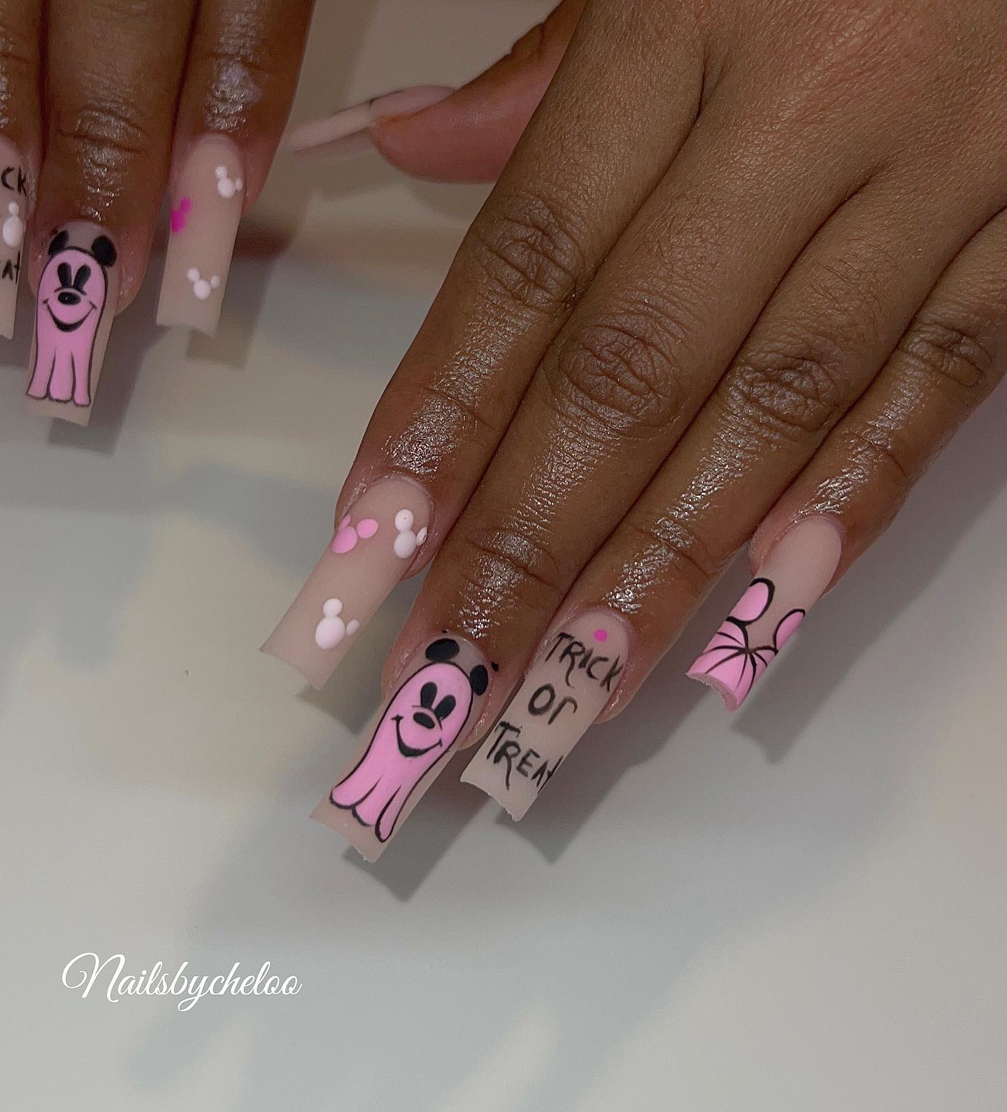 Cute Halloween Themed Nails