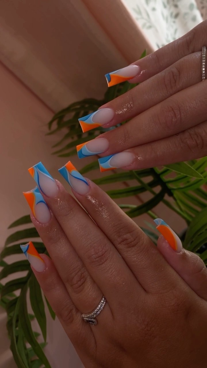 Colorful Artistic Nails