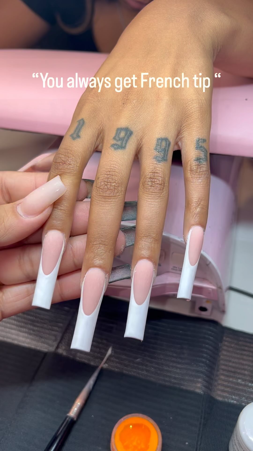 Stylish French Tip Nails