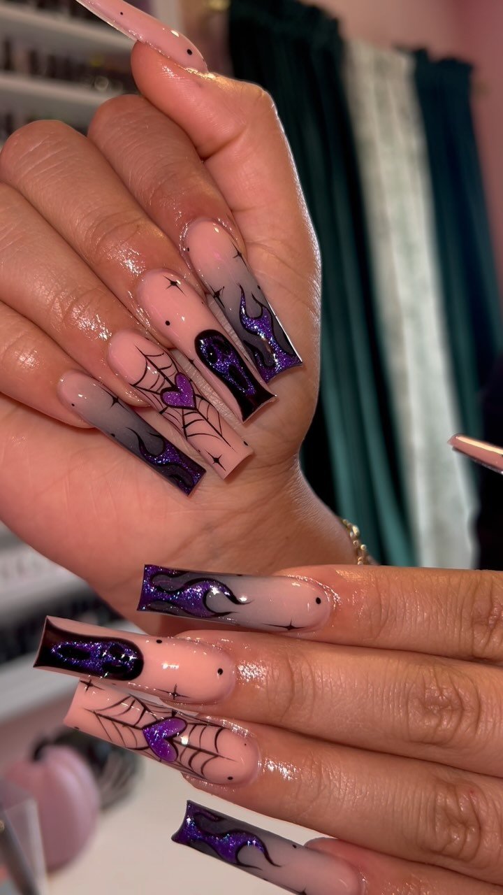 Spooky Elegant Nails