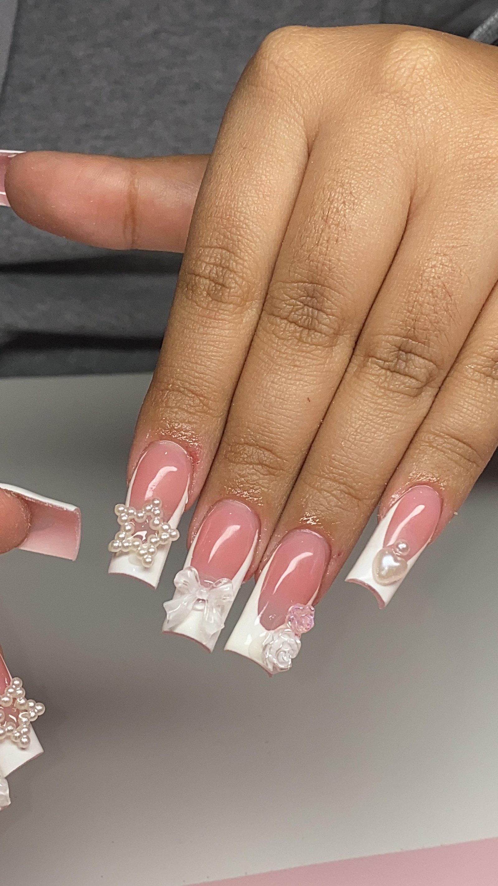 Elegant Floral Nail Art