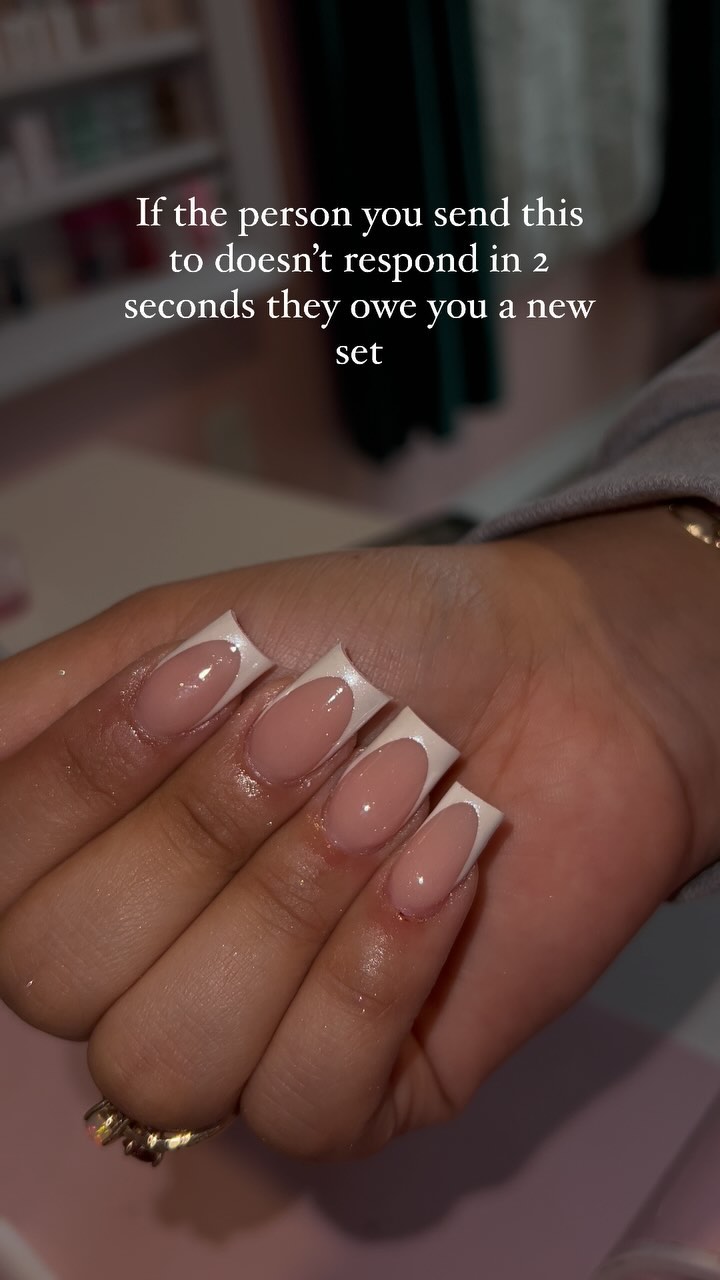Stylish French Tip Nails