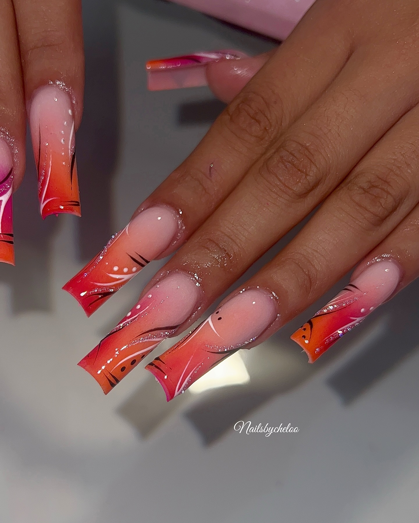 Artistic Ombre Nails