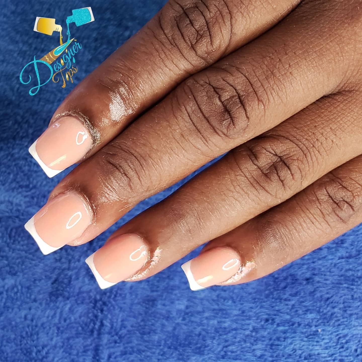 Nude French Tip Nails