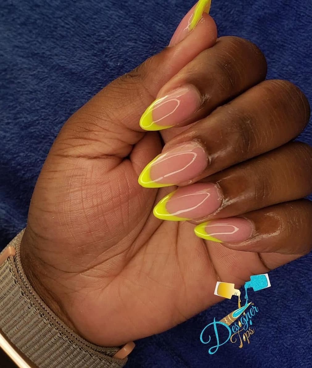 Nail Art with Neon Tip