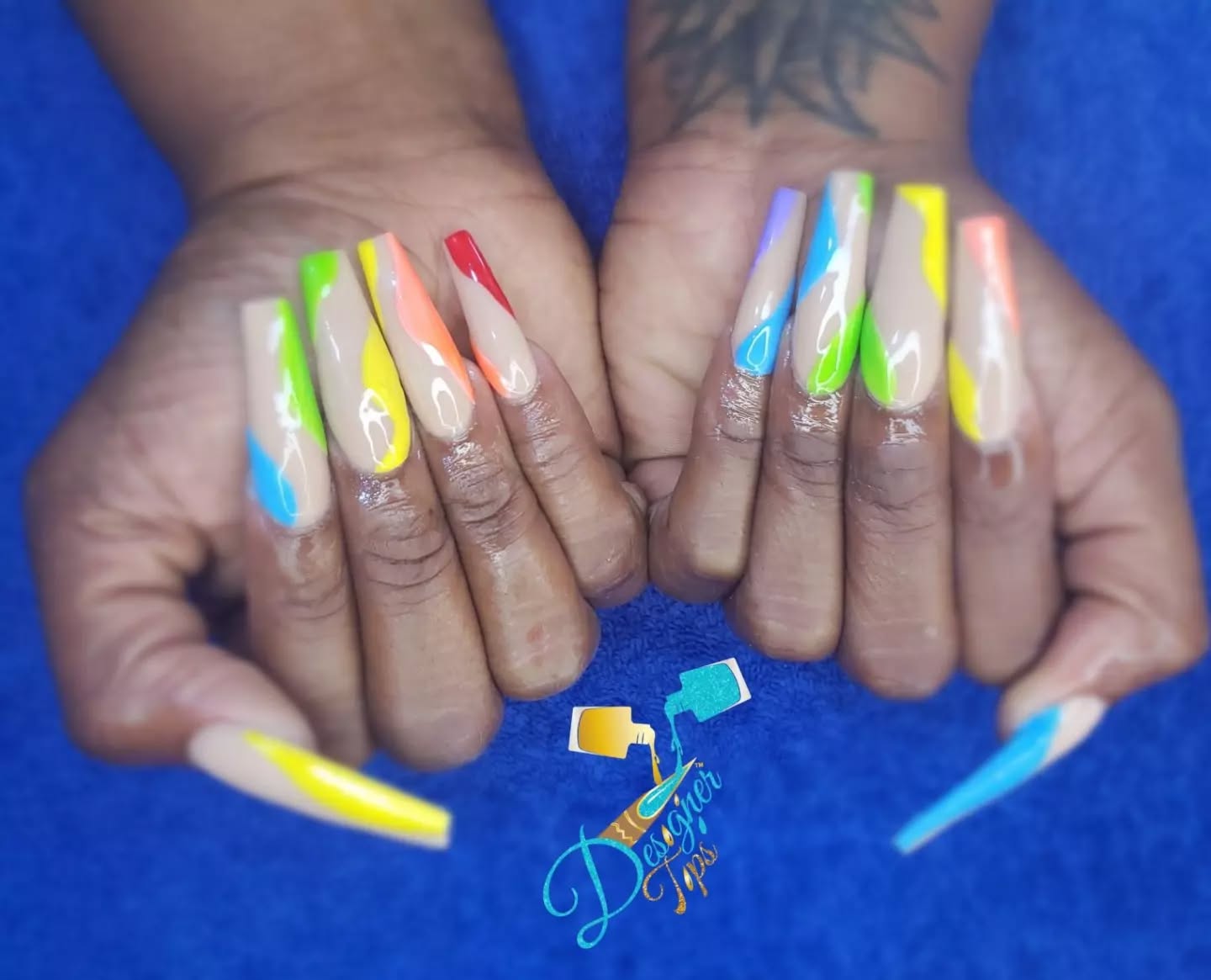 Colorful Artistic Nails