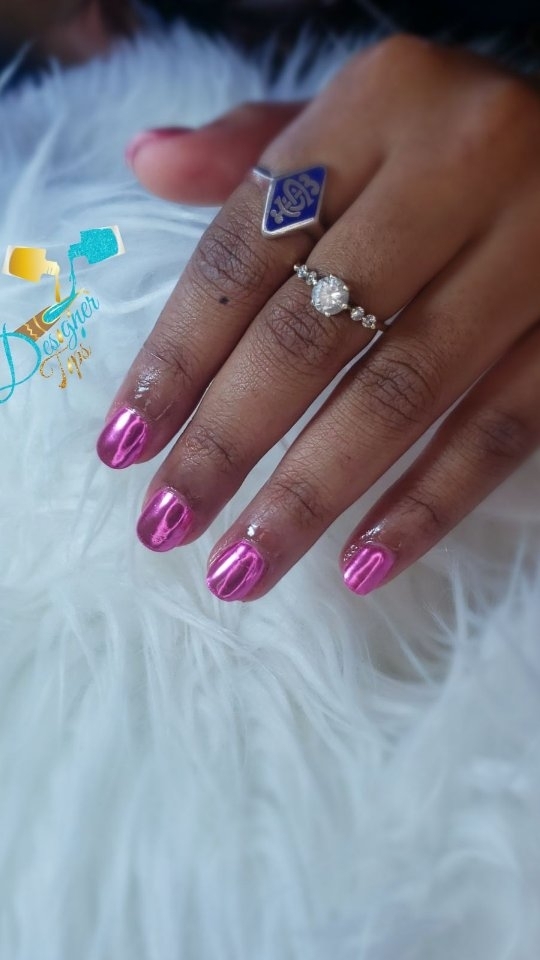 Stylish Pink Nails