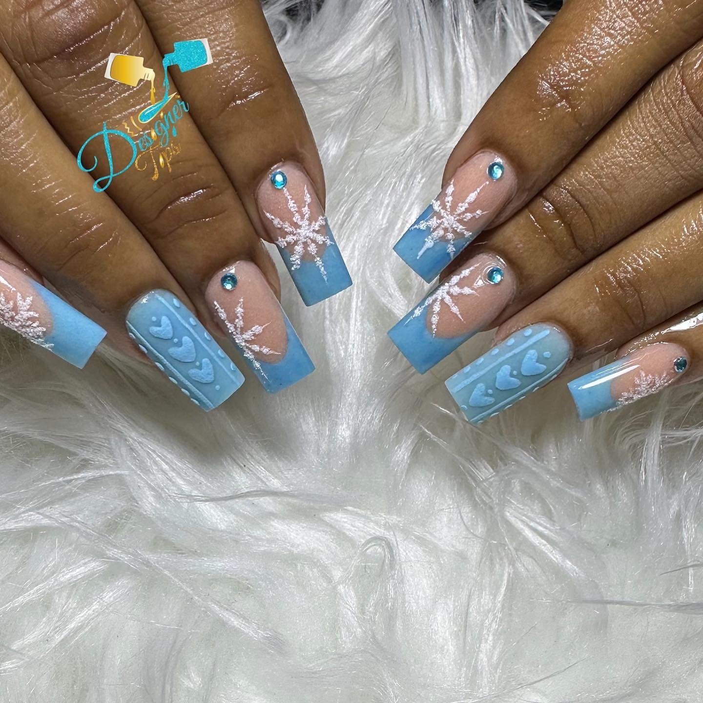 Winter Wonderland Nail Art
