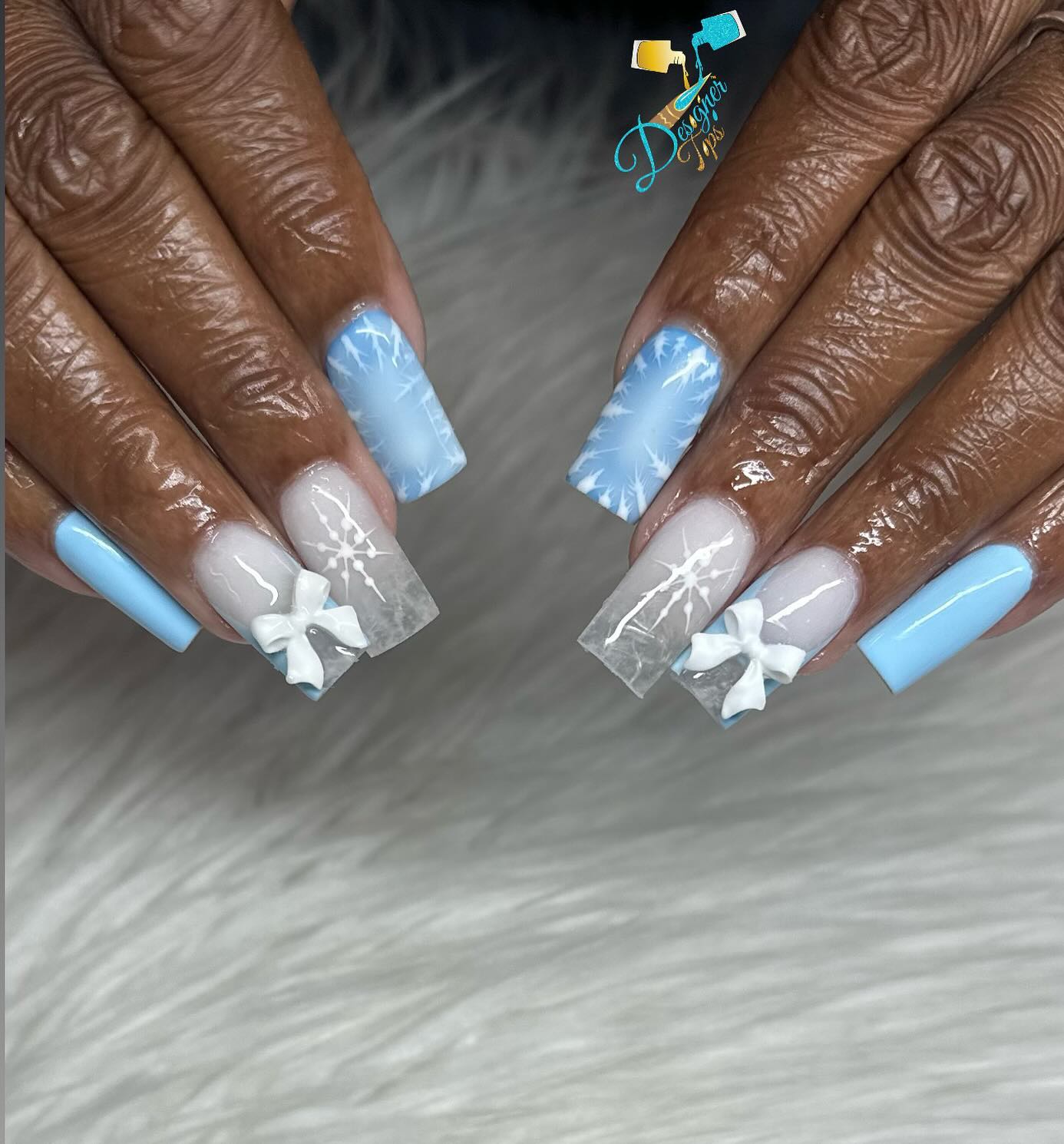 Elegant Winter Nail Art