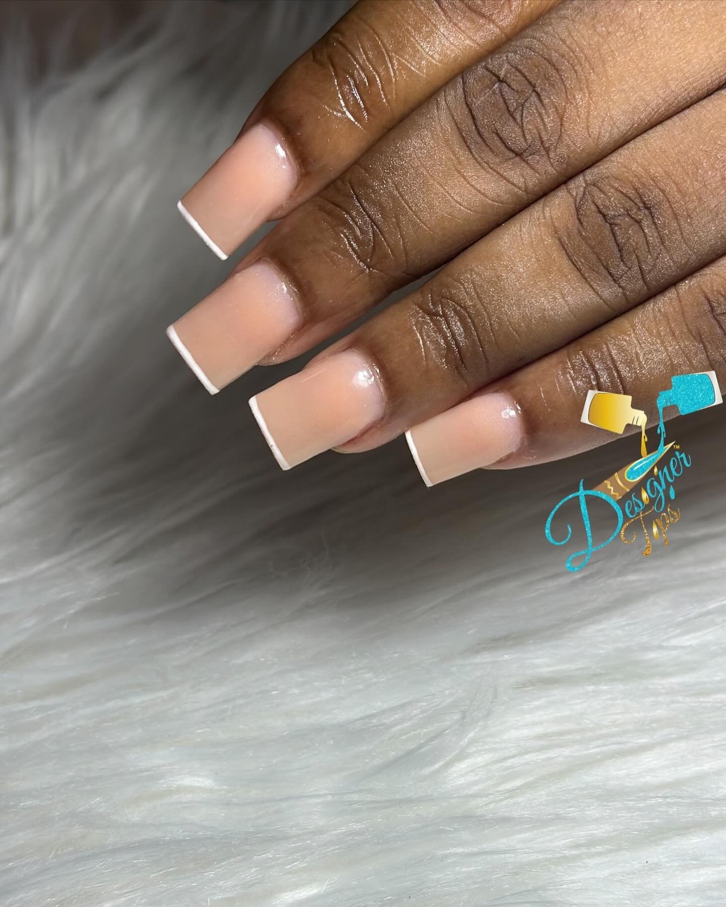 Elegant Nude French Tip Nails