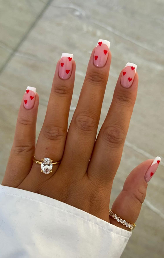 Valentine’s Day Themed Nails