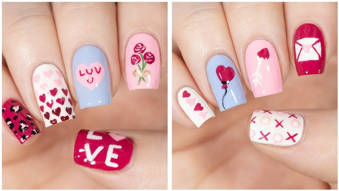 Valentine's Day Nail Art